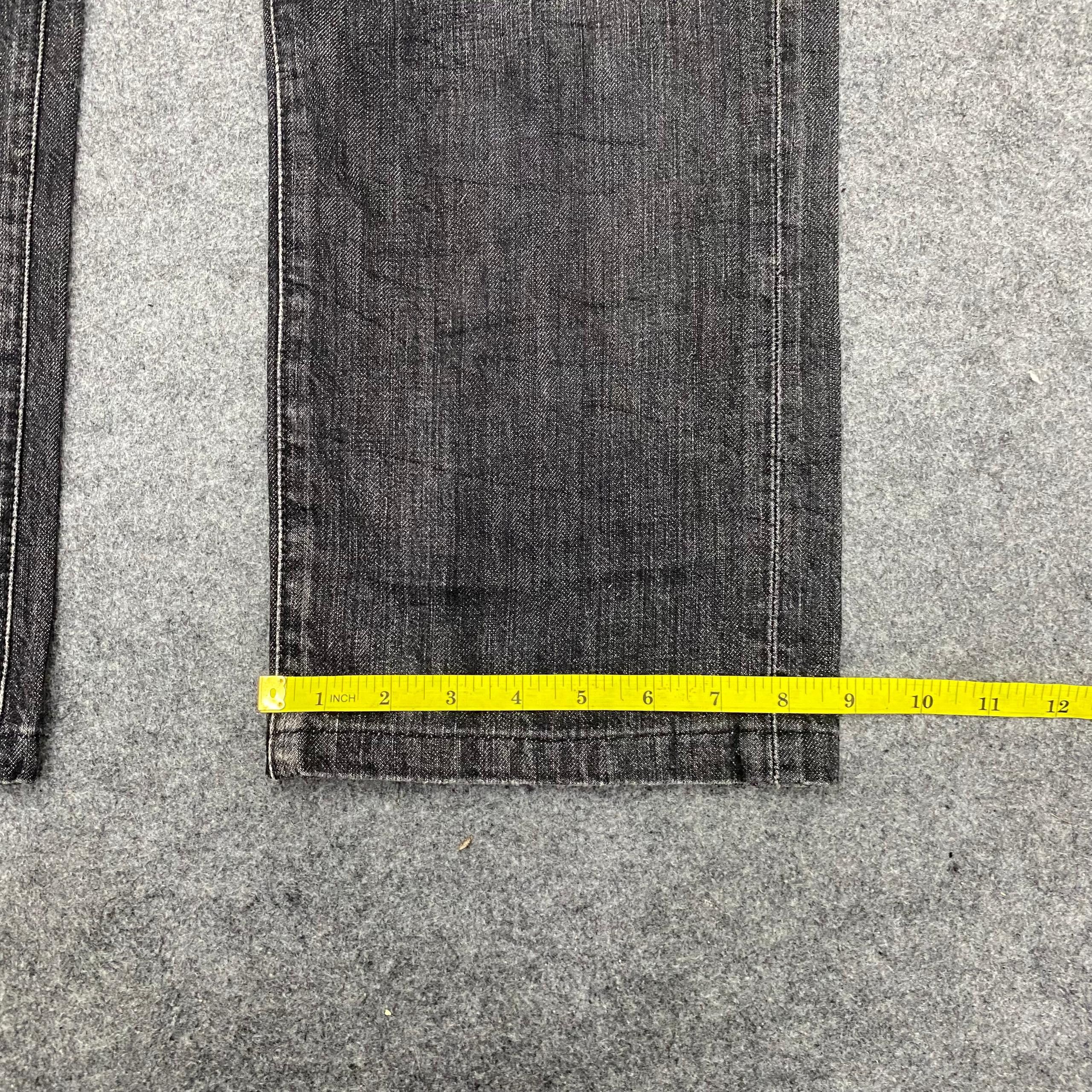 Uniqlo 💥Vintage Uniqlo Original Basic Distressed Denim Size US 36 / EU 52 - 6 Thumbnail
