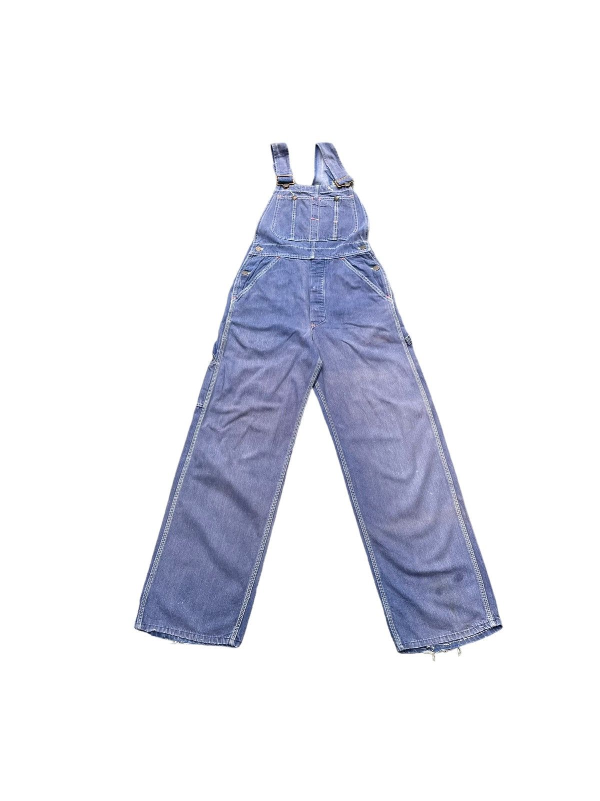Vintage Vintage 40’s Unknown Brand Overalls Size US 28 / EU 44 - 1 Thumbnail