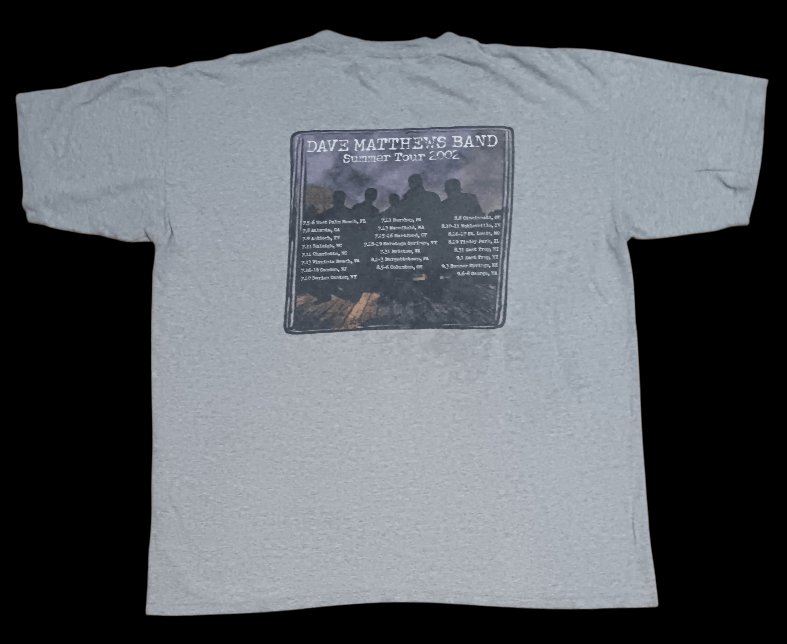 Band Tees VINTAGE Y2K DAVE MATTHEW SUMMER TOUR SHIRT Size US XL / EU 56 / 4 - 3 Thumbnail
