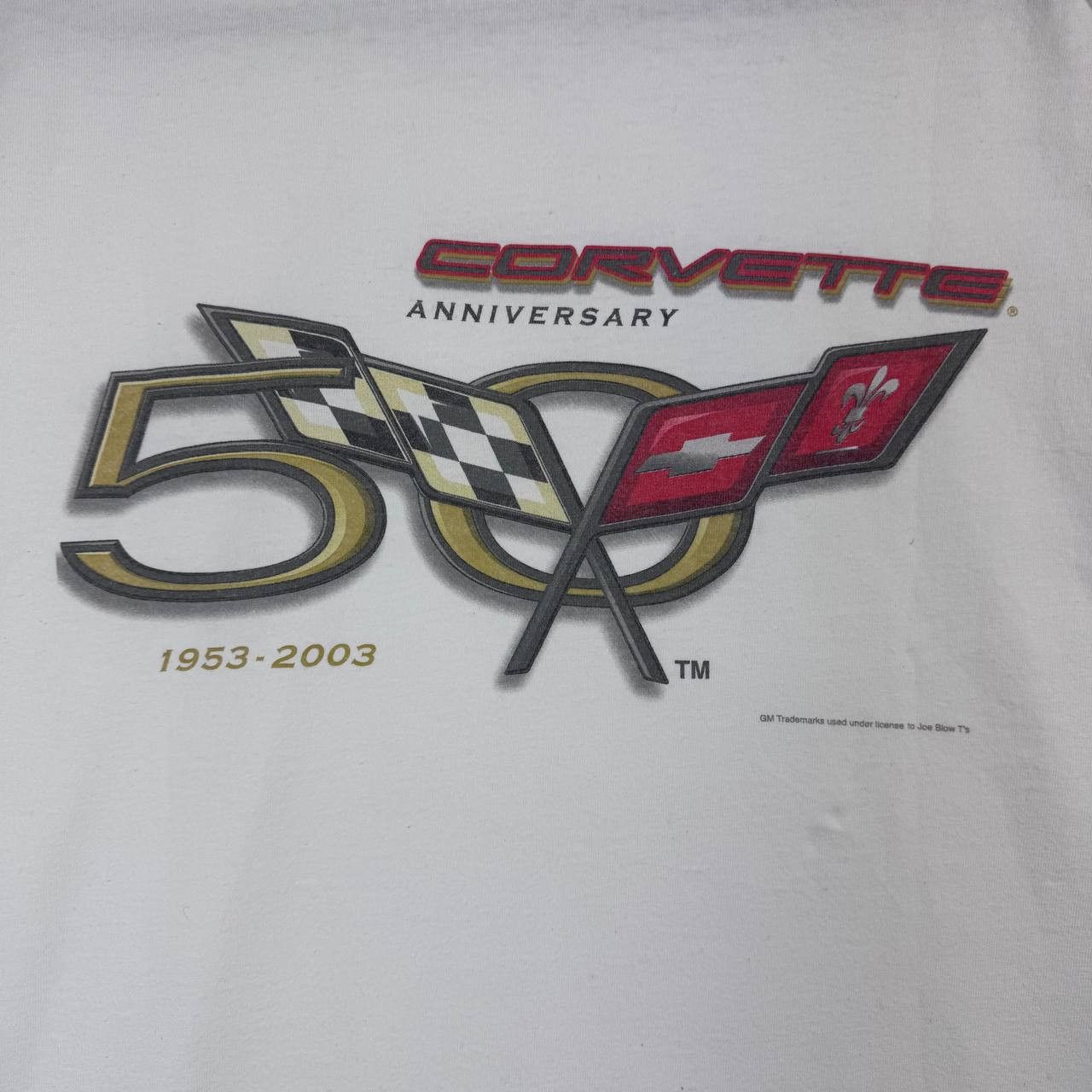 Other Vintage Corvette 50th Anniversary T Shirt Mens Graphic XL Size US XL / EU 56 / 4 - 6 Thumbnail