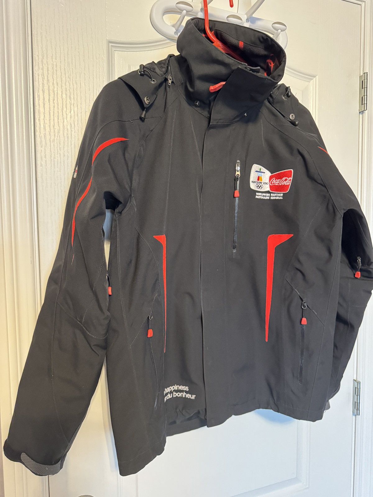 Other Vancouver 2010 Olympic Coca-Cola Technical Shell Jacket Size US S / EU 44-46 / 1 - 4 Thumbnail
