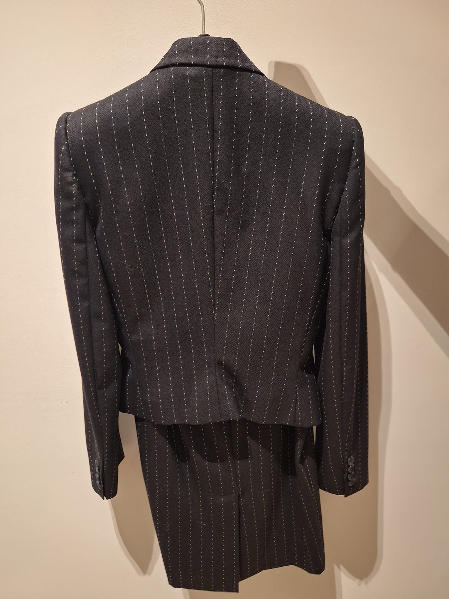 Dolce & Gabbana Dolce & Gabbana Archive Pinstripe Wool Suit Set Size XS / US 0-2 / IT 36-38 - 2 Thumbnail