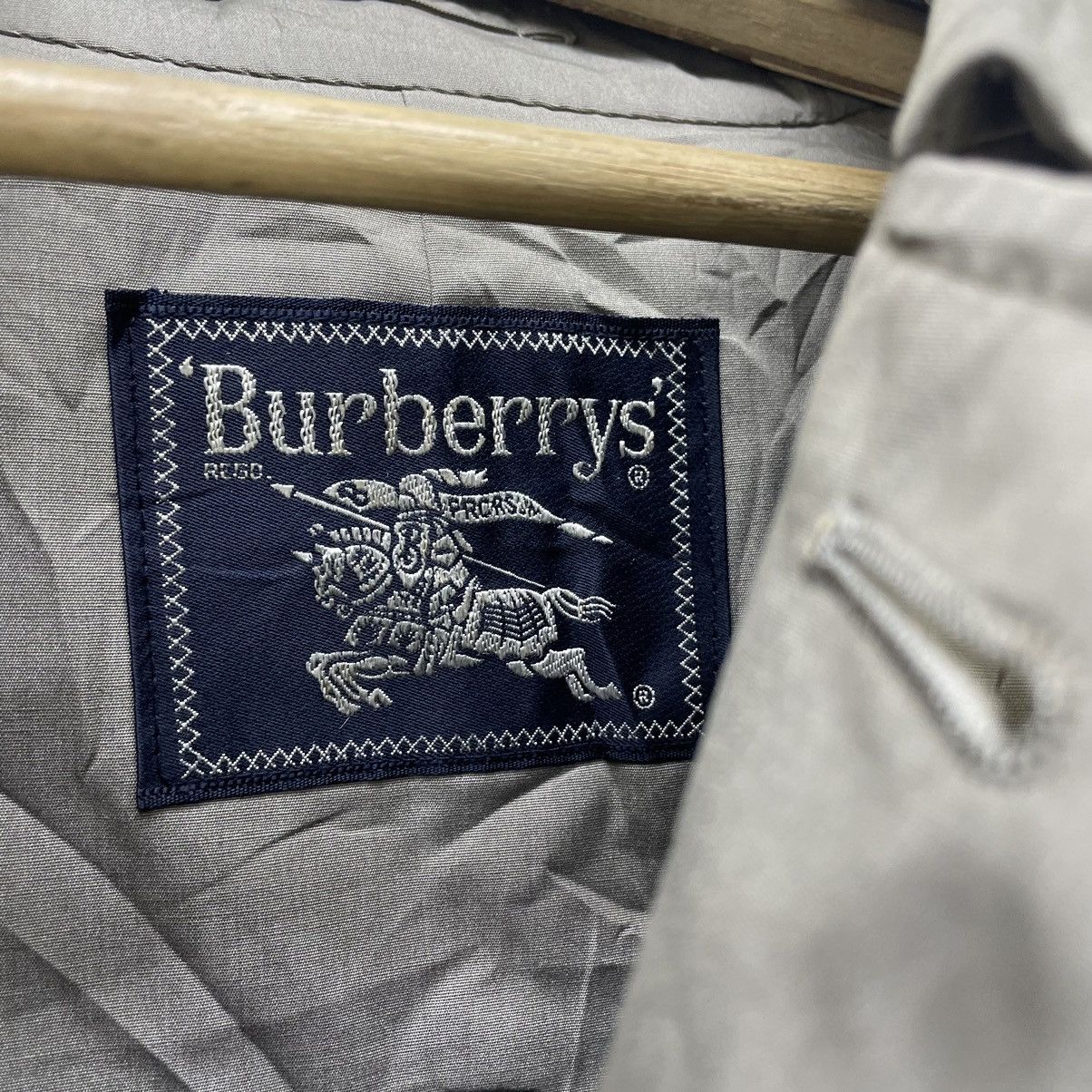 Burberry × Designer × Vintage Vintage Burberry Long Coat Jacket Size US M / EU 48-50 / 2 - 4 Thumbnail