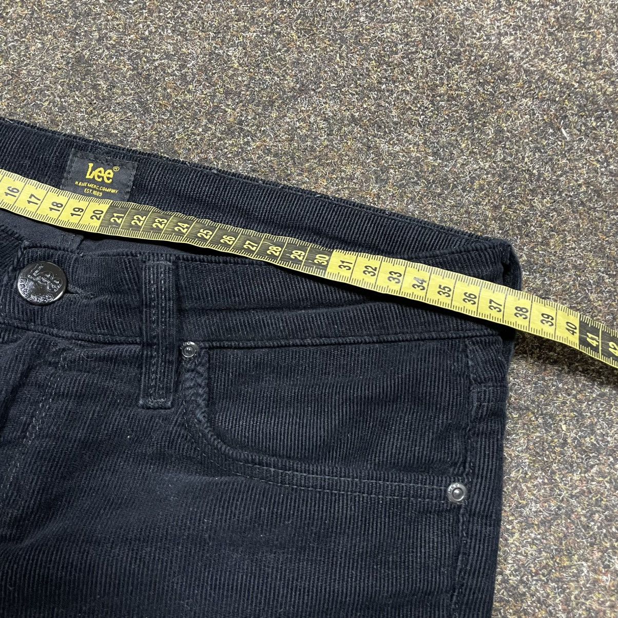 Vintage Y2K Baggy Wide Leg Faded Black Cargo Pants Streetwear 29 Size 29" - 5 Thumbnail