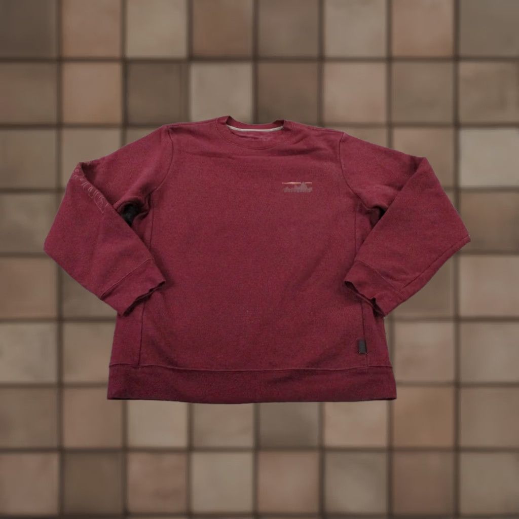 Patagonia Patagonia Sweatshirt Men S Red Pullover Outdoor Logo Thermal Knit Cotton Polyester Crew Neck Long Sleeve Casual Regular Size US S / EU 44-46 / 1 - 1 Thumbnail