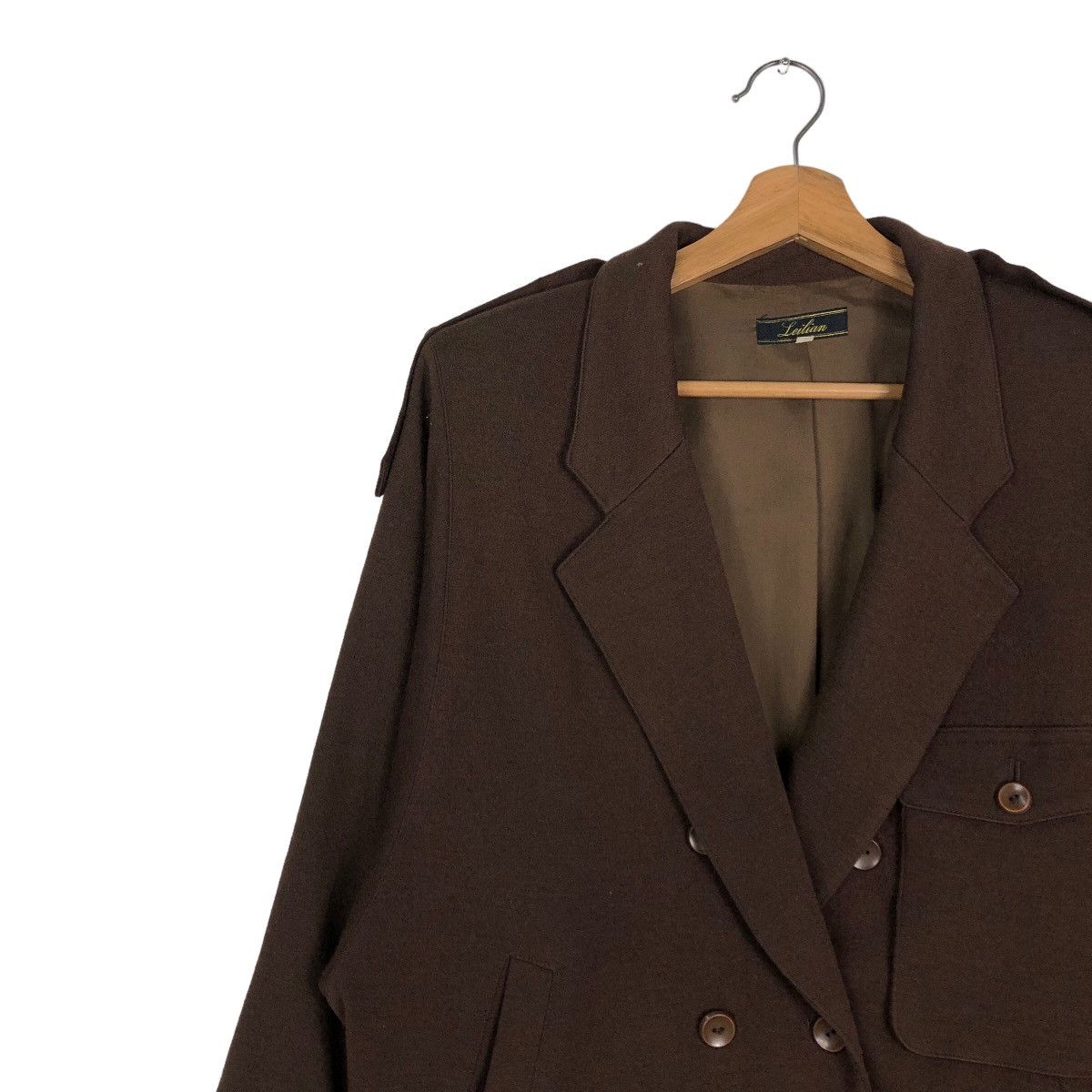 Japanese Brand 🔥Vintage Wool Bomber Jacket Leilian Japan Issey Miyake Size US M / EU 48-50 / 2 - 7 Thumbnail
