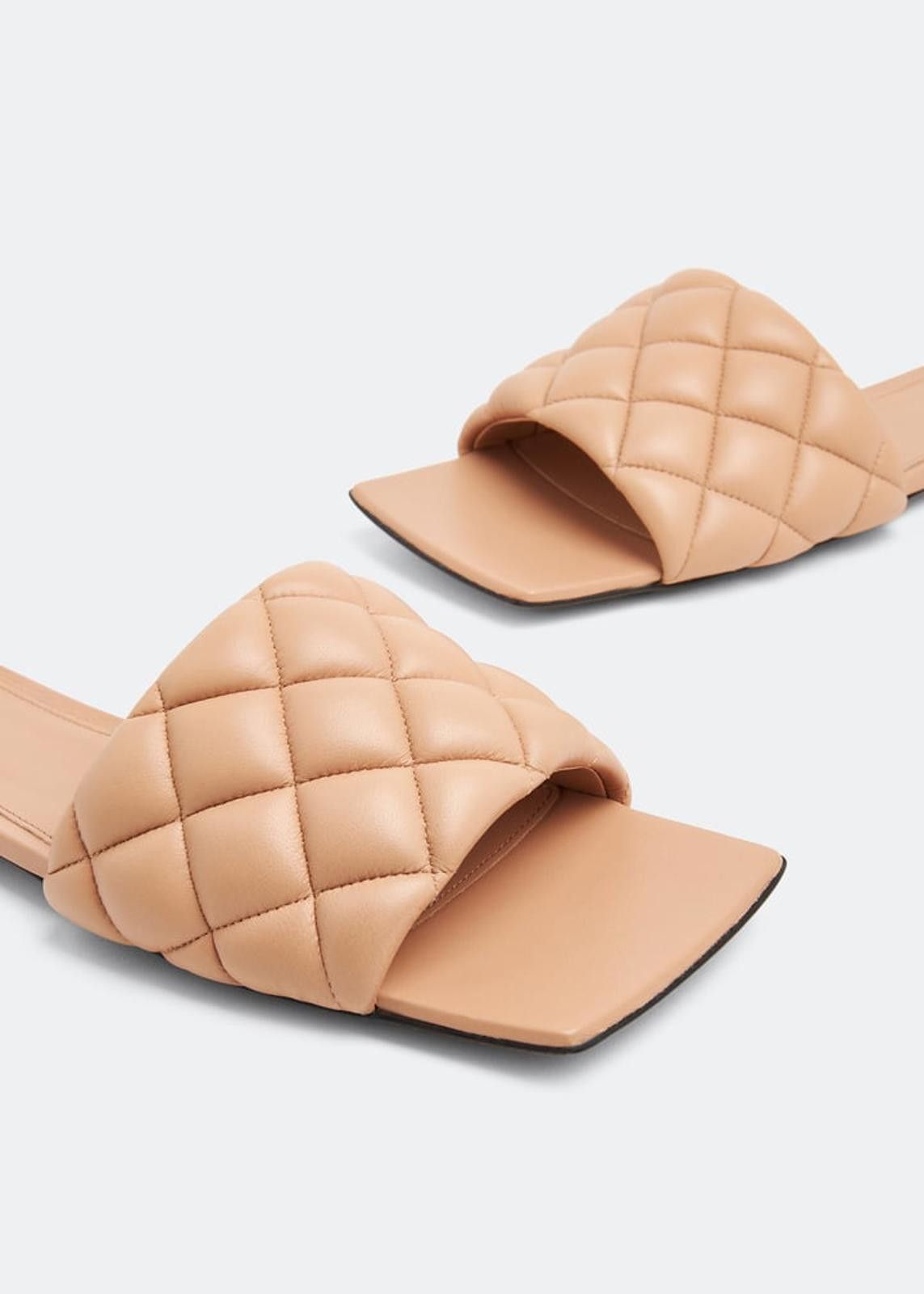 Bottega Veneta Bottega Veneta Padded Flat Sandals Size US 7.5 / IT 37.5 - 3 Thumbnail