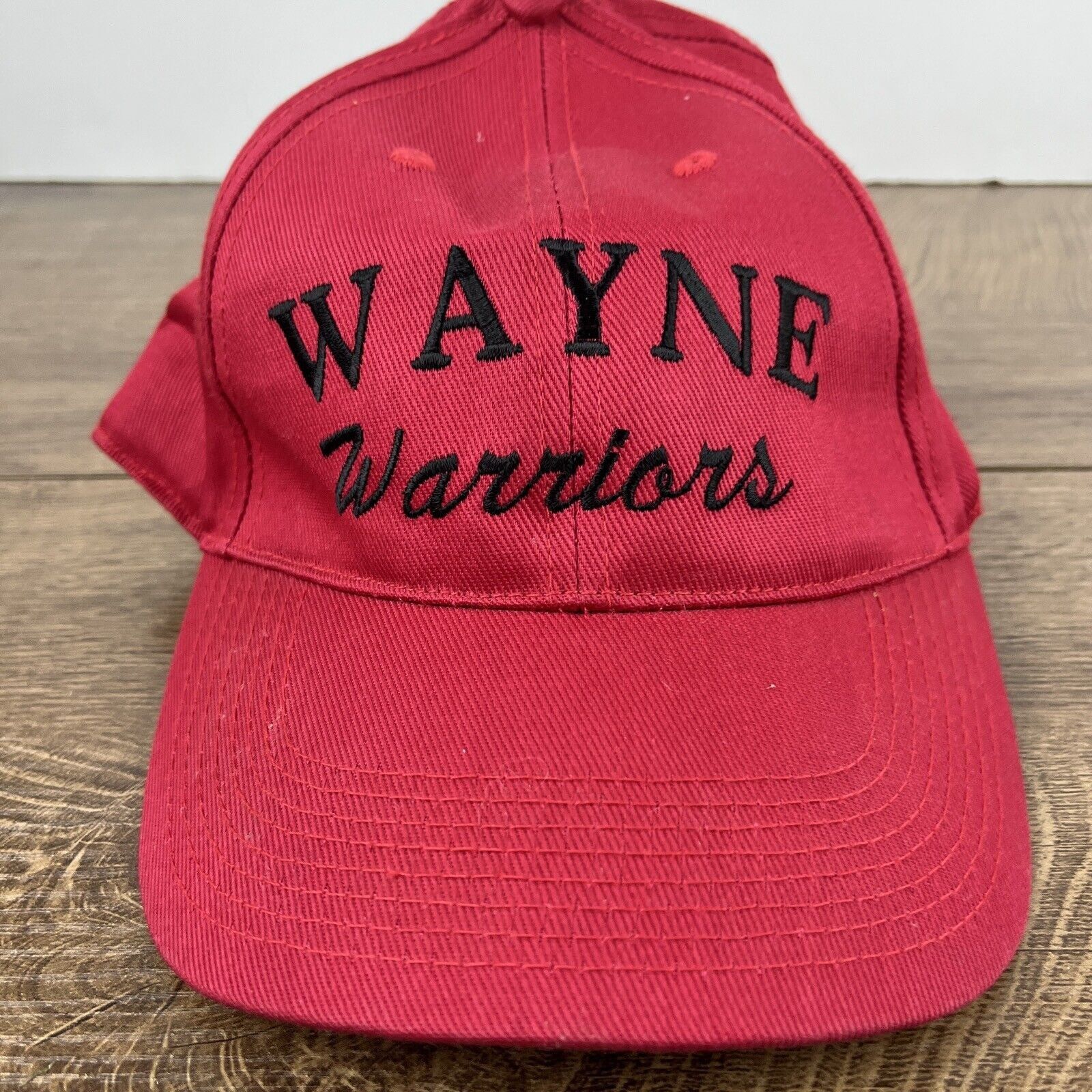Other Wayne Warriors Hat Wayne Warrior Red Adjustable Hat Adult Si Size ONE SIZE - 6 Thumbnail