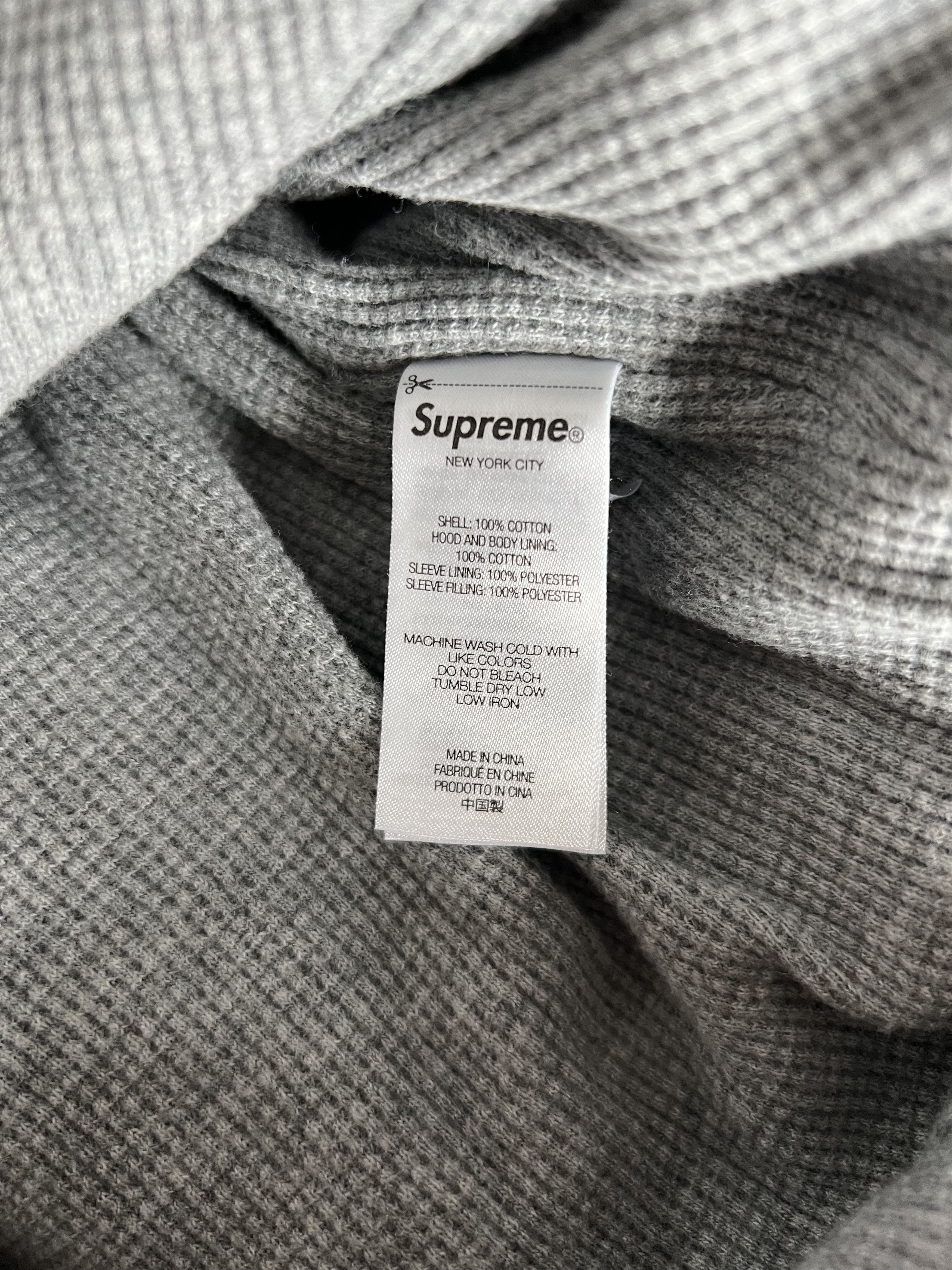 Supreme Supreme Waffle Plaid Hooded Shirt in Mulitcolor Size US L / EU 52-54 / 3 - 9 Thumbnail