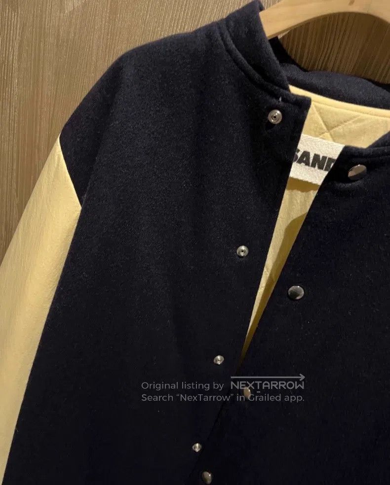 Jil Sander Jil Sander size 44 Men's wool color-block padded jacket Size US S / EU 44-46 / 1 - 4 Thumbnail