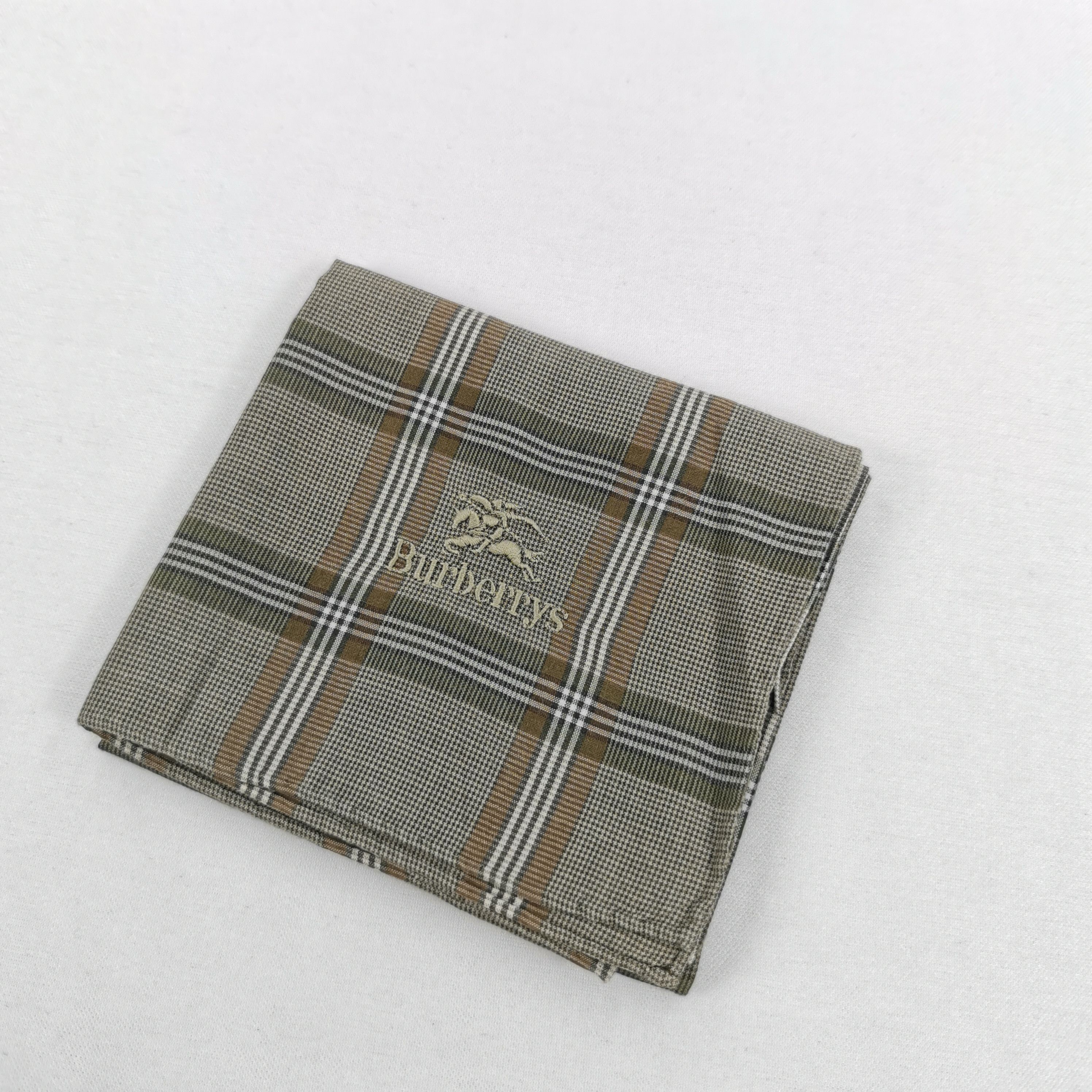 Burberry × Vintage Vintage Burberry Handkerchief Neckerchief Bandana Size ONE SIZE - 4 Thumbnail