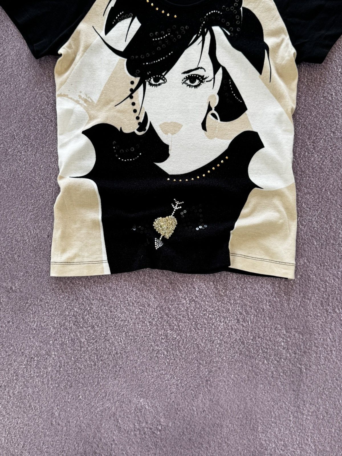 Hysteric Glamour Y2K Custo Barcelona Style Glamour 00s T-Shirt Size M / US 6-8 / IT 42-44 - 3 Thumbnail