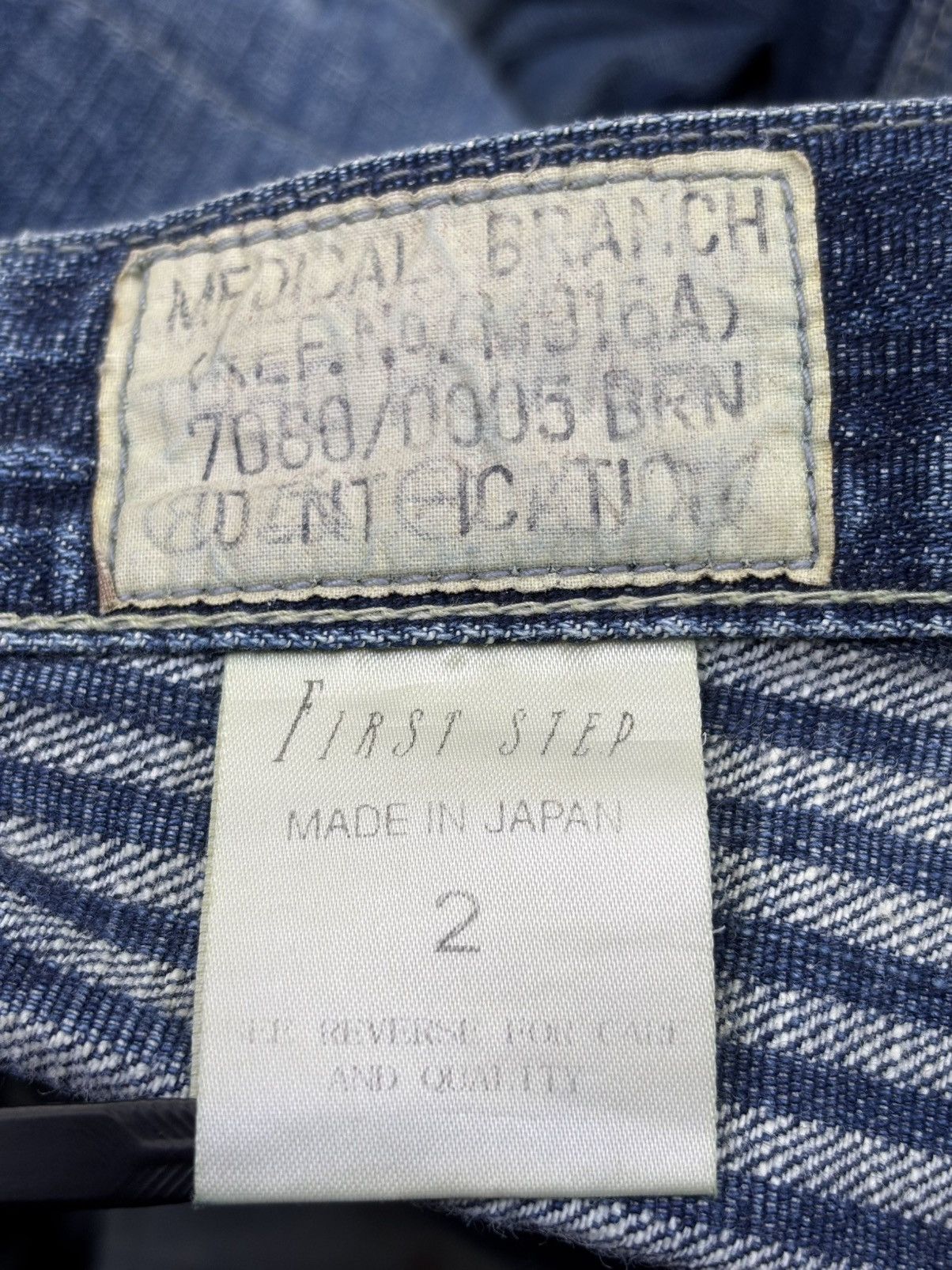 Japanese Brand 💥DOUBLE KNEE💥MEDICAL BRANCH Japan Carpenter Jeans F794 Size US 33 - 14 Thumbnail