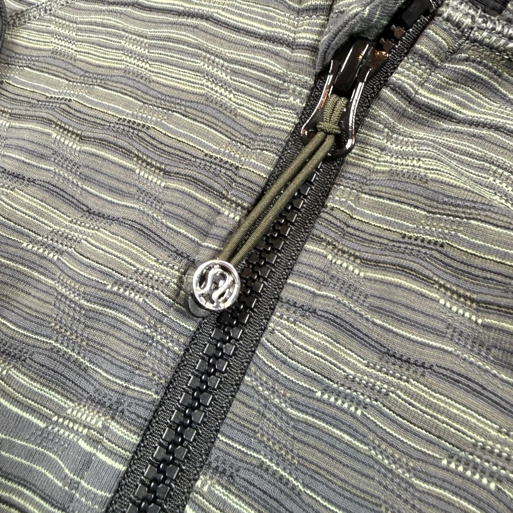 Lululemon Lululemon Hoodie Women’s 6 Full Zip Space Dye Twist Dark Slate Gray Activewear Space Twist Full Zip Womens 6 Size M / US 6-8 / IT 42-44 - 5 Thumbnail