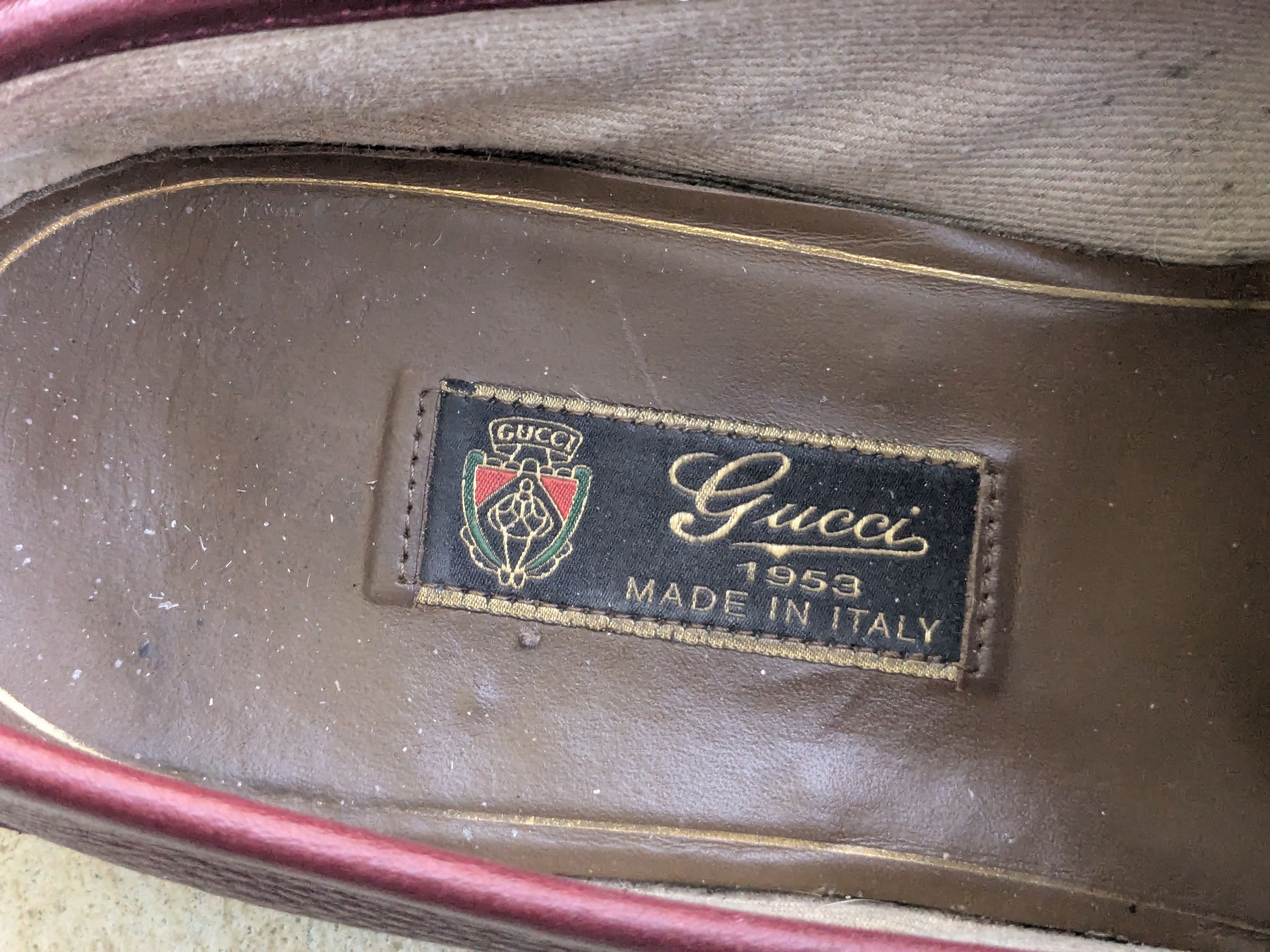 Gucci Gucci Horsebit Loafers Burgundy Leather 10.5 Snaffle Gold Size US 10.5 / EU 43-44 - 5 Thumbnail