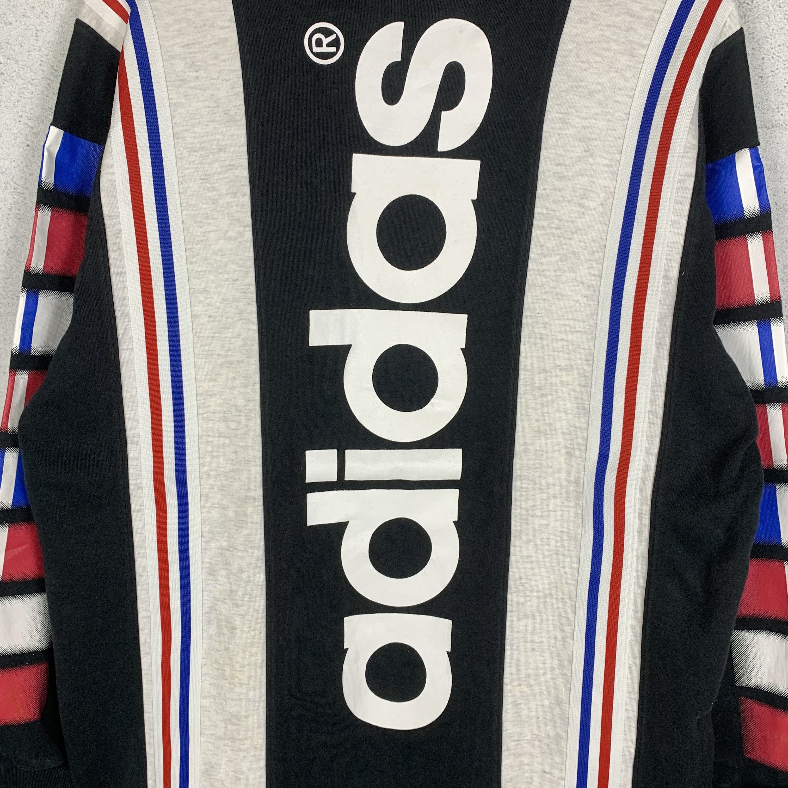 Adidas Vintage 90s Adidas Sweatshirt Size US L / EU 52-54 / 3 - 4 Thumbnail