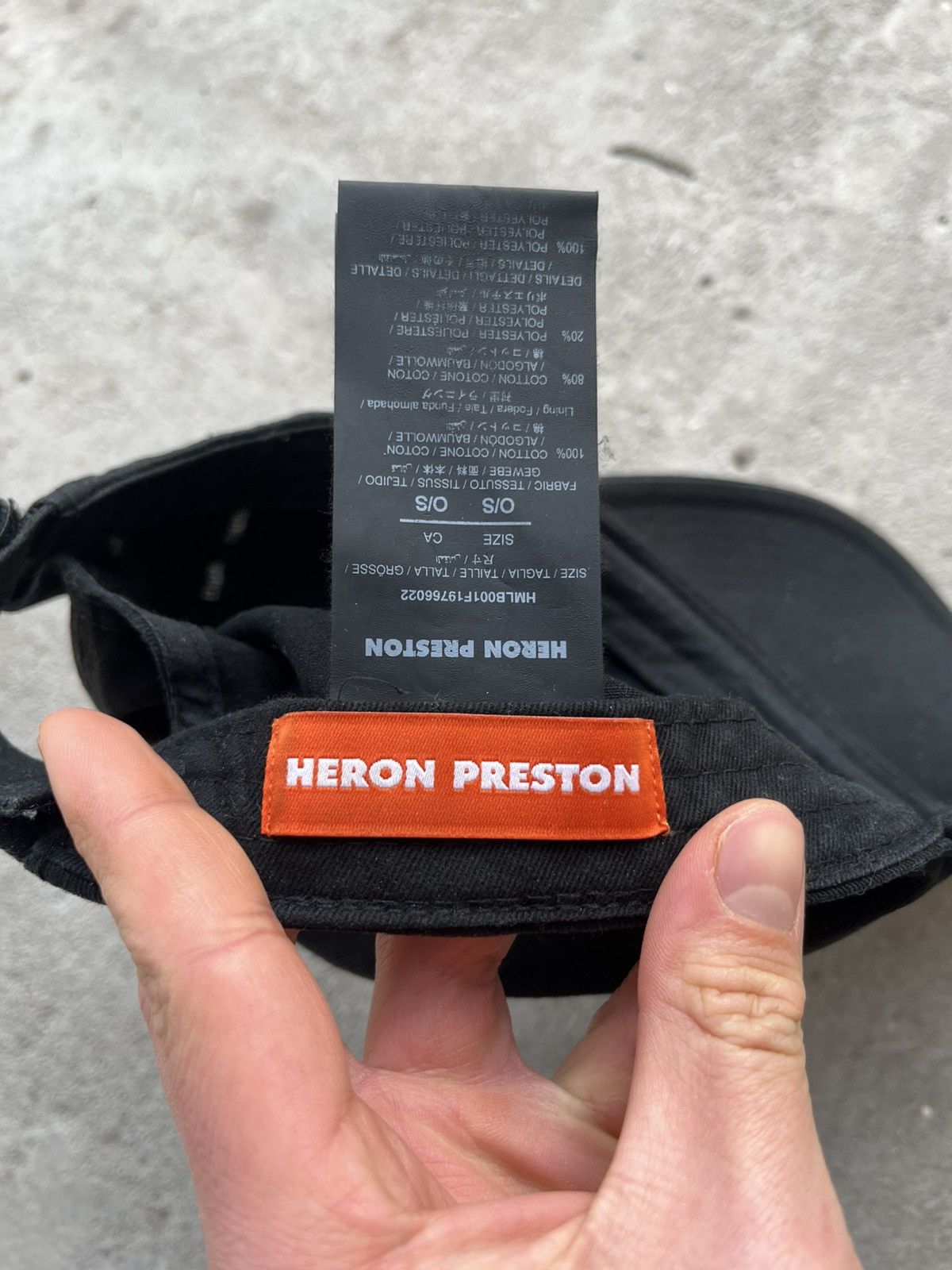 Heron Preston Heron Preston Big Embroidered Logo STYLE Cap like Supreme Hat Size ONE SIZE - 13 Thumbnail