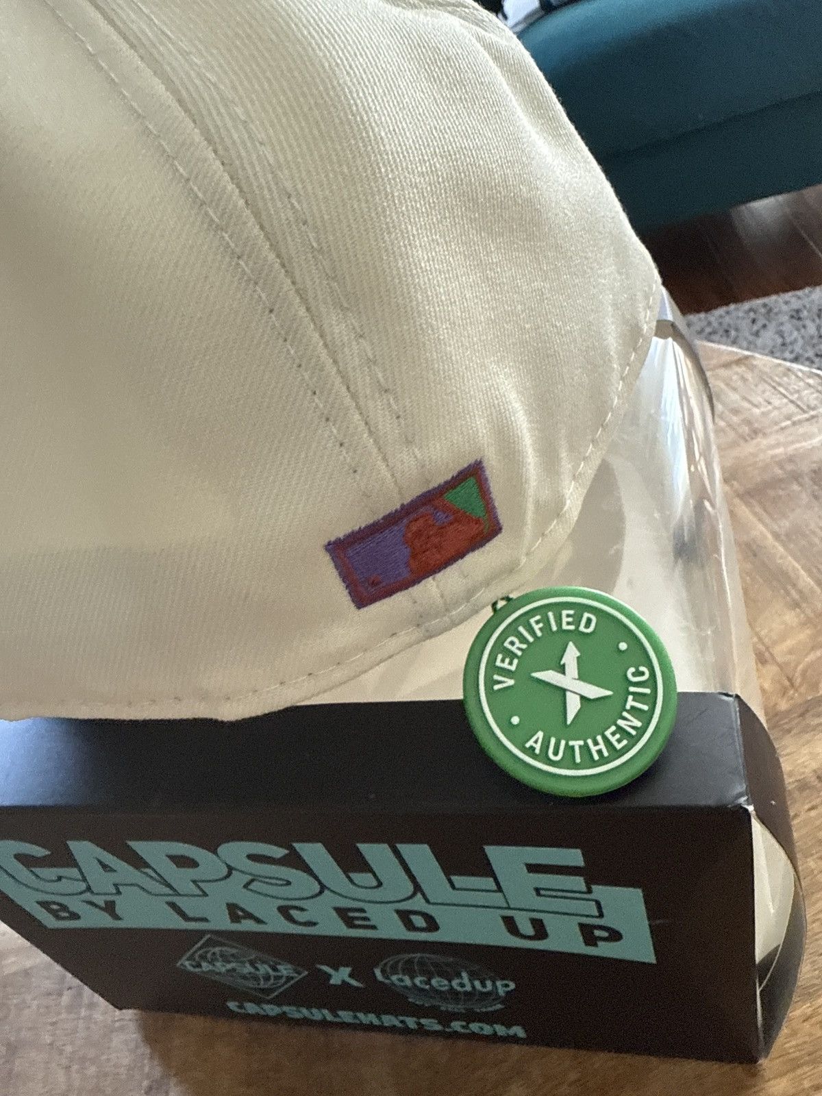 Capsule 7 5/8 Capsule Chicago Cubs Chrome 1990 All Star Game Fitted Size ONE SIZE - 4 Thumbnail