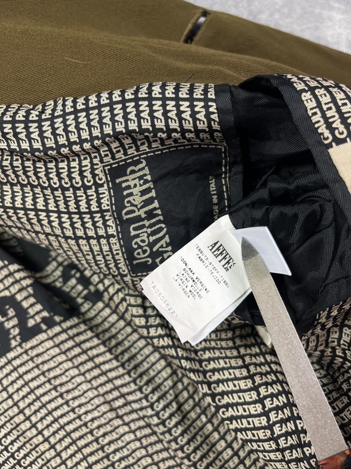 Jean Paul Gaultier 1999/2000 Jean Paul Gaultier Buttoned Blazer Jacket 50 Size 40L - 14 Thumbnail