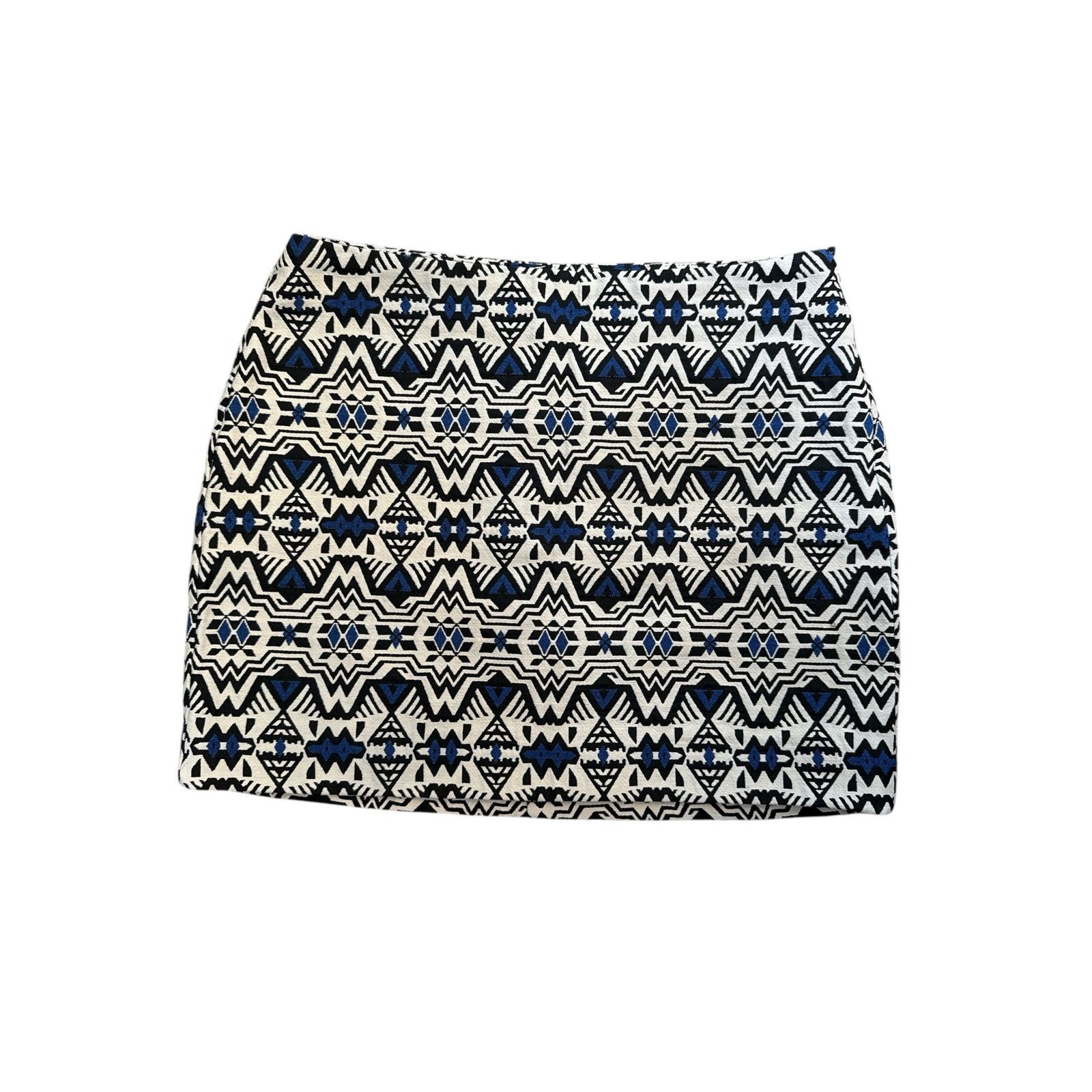 H&M Divided by H&M Women's Jacquard Weave Textured Mini Skirt Size 30" / US 8 / IT 44 - 5 Thumbnail
