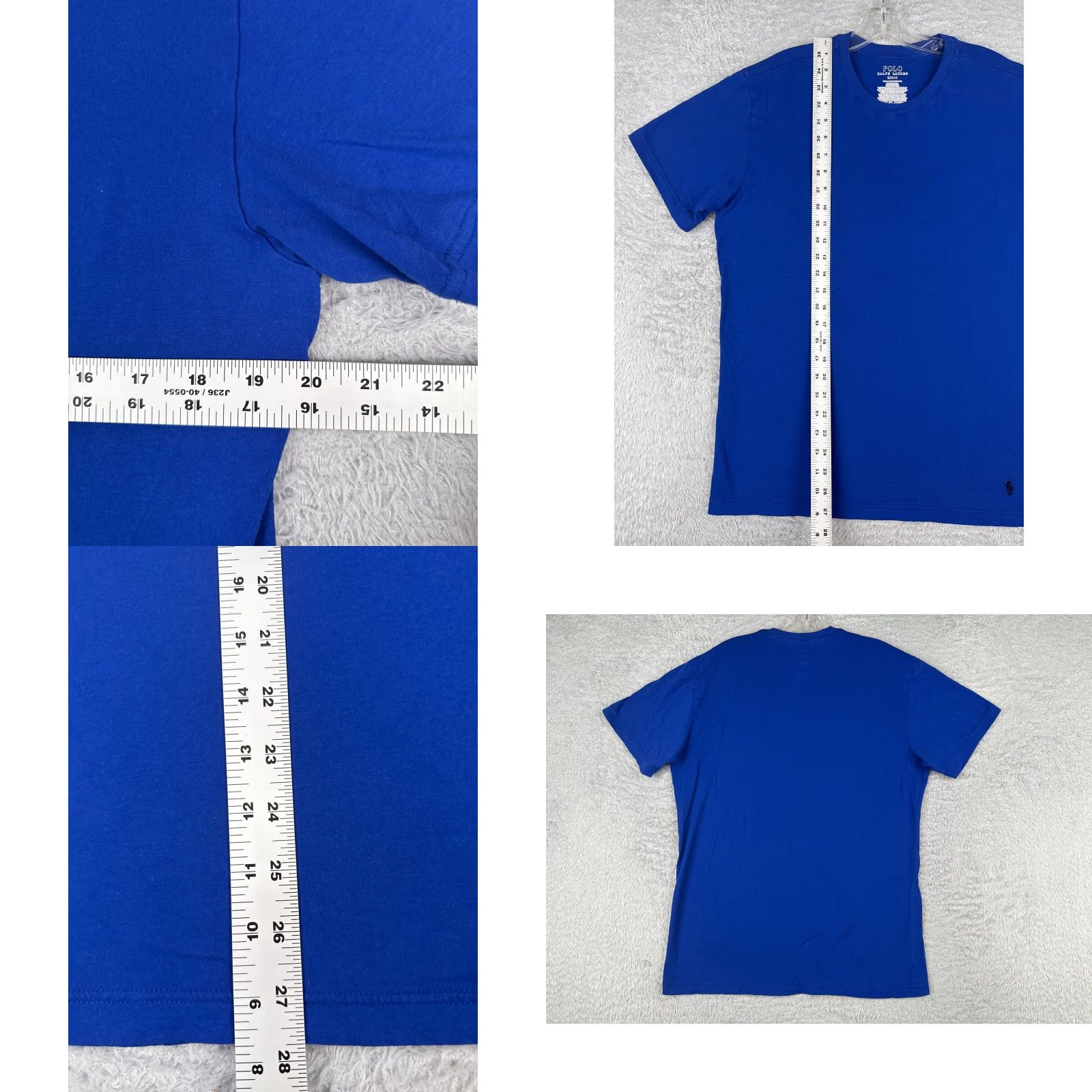 Ralph Lauren Polo Ralph Lauren Shirt Men Medium Blue Crew Neck Short Sleeve 100% Cotton Size US M / EU 48-50 / 2 - 8 Thumbnail