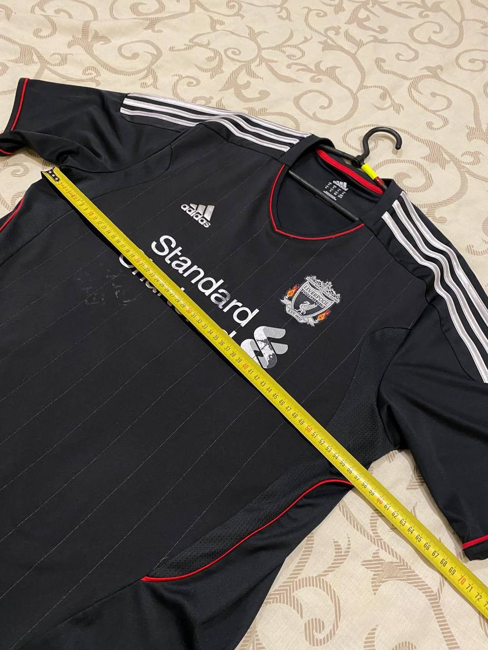 Adidas Adidas Liverpool FC Pinstripe “Standard Chartered” Jersey Size US XL / EU 56 / 4 - 7 Thumbnail