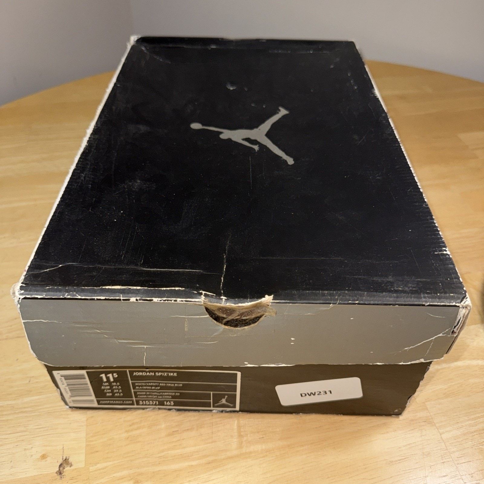Jordan Brand AIR Jordan Spizike True Blue Size 11.5 OG BOX Size US 11.5 / EU 44-45 - 12 Thumbnail