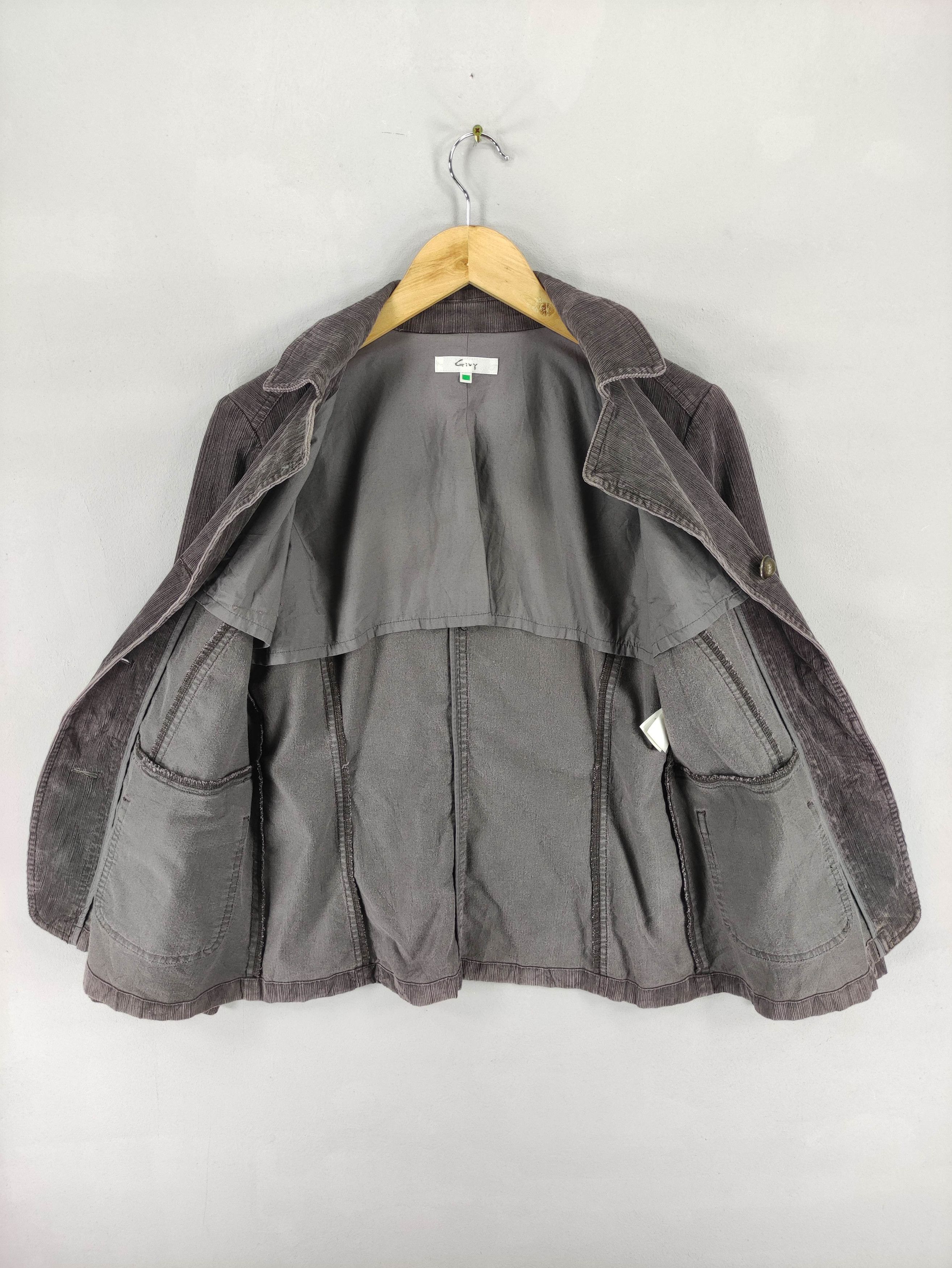 Japanese Brand Japanese Brand Givy Corduroy Coat Jacket Size S / US 4 / IT 40 - 3 Thumbnail