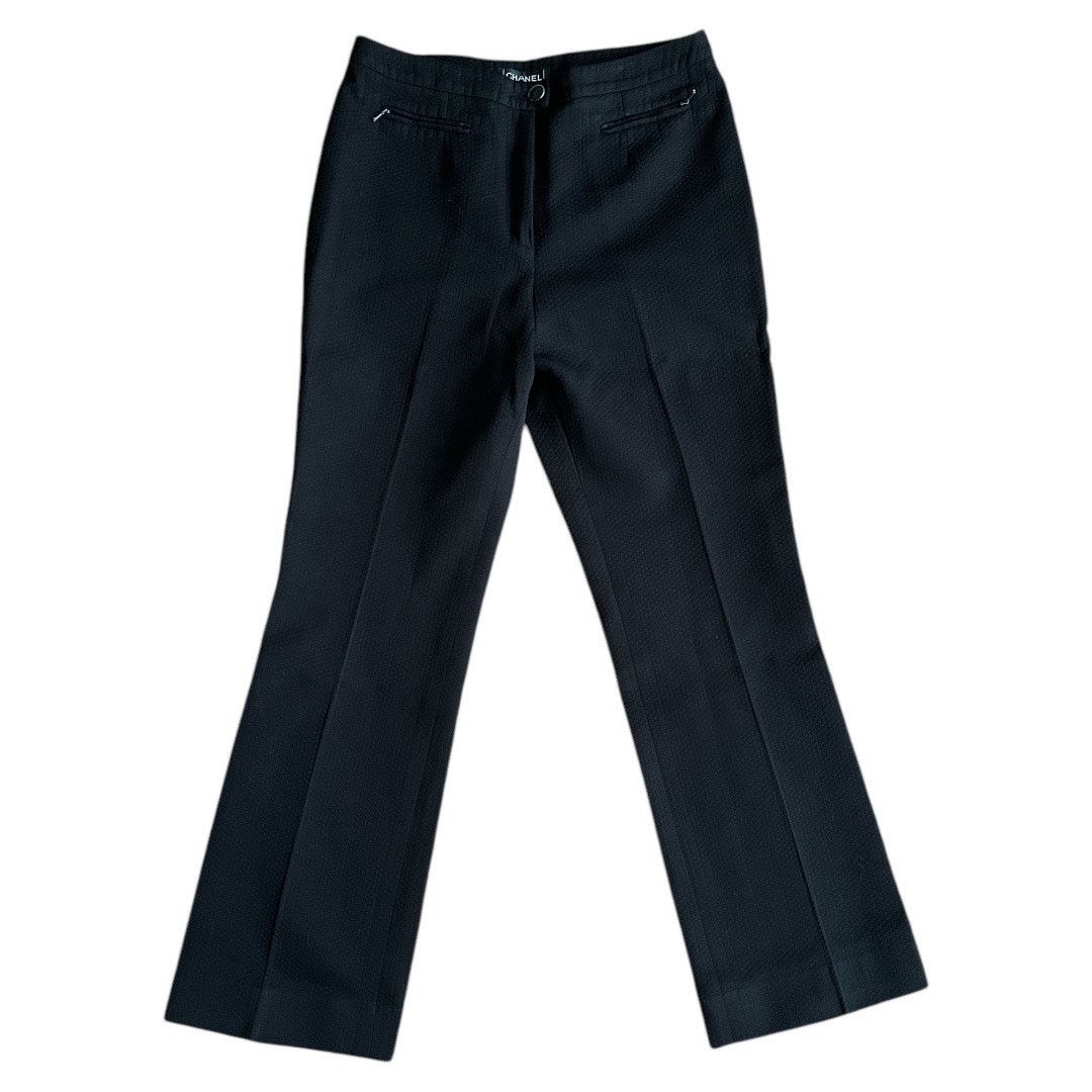 パンツ CHANEL Hirise Wide Slacks CHANEL Hirise Wide Slacks