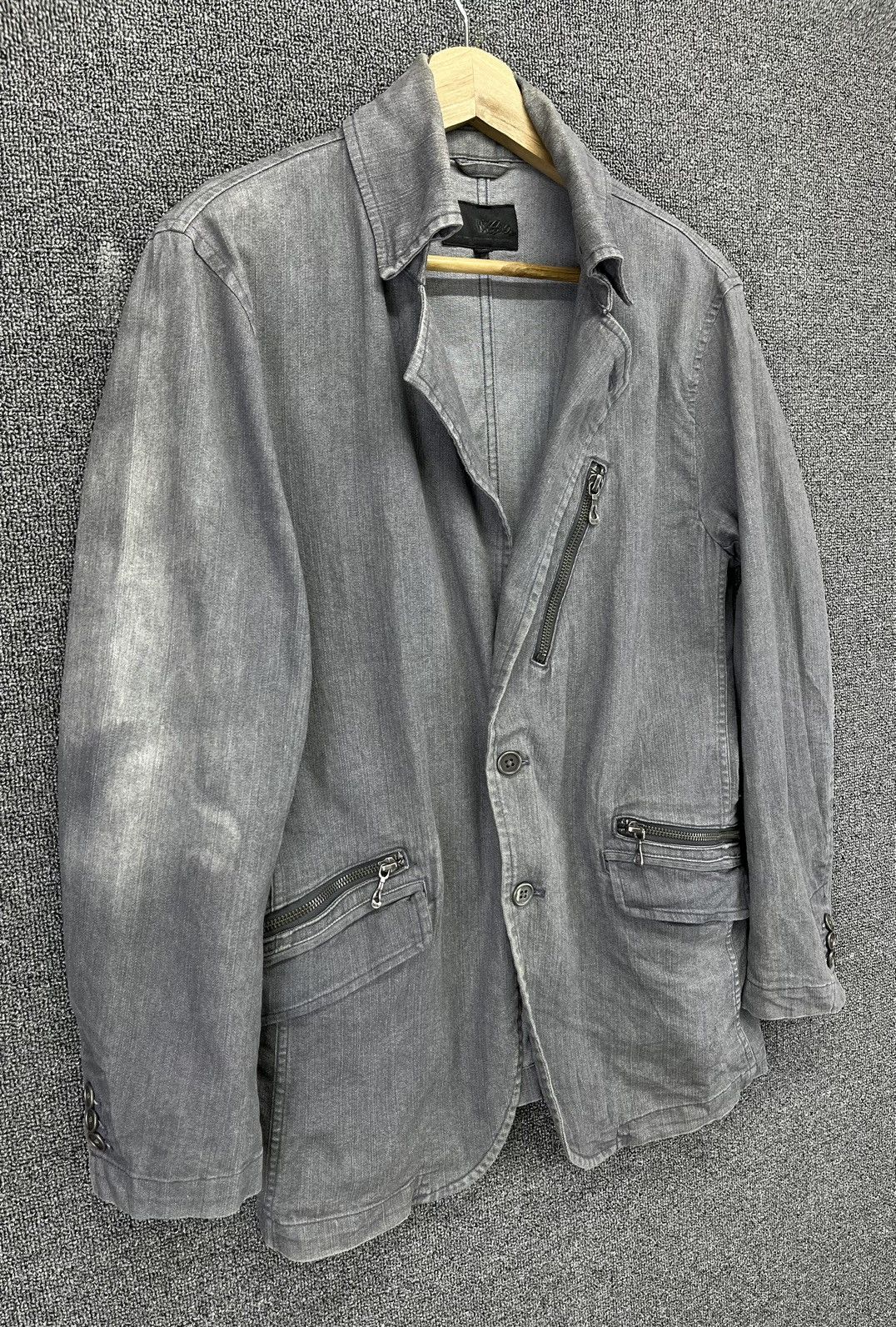 Japanese Brand Vintage Mossimo Punk Trashed Jakcet Size M / US 6-8 / IT 42-44 - 2 Thumbnail