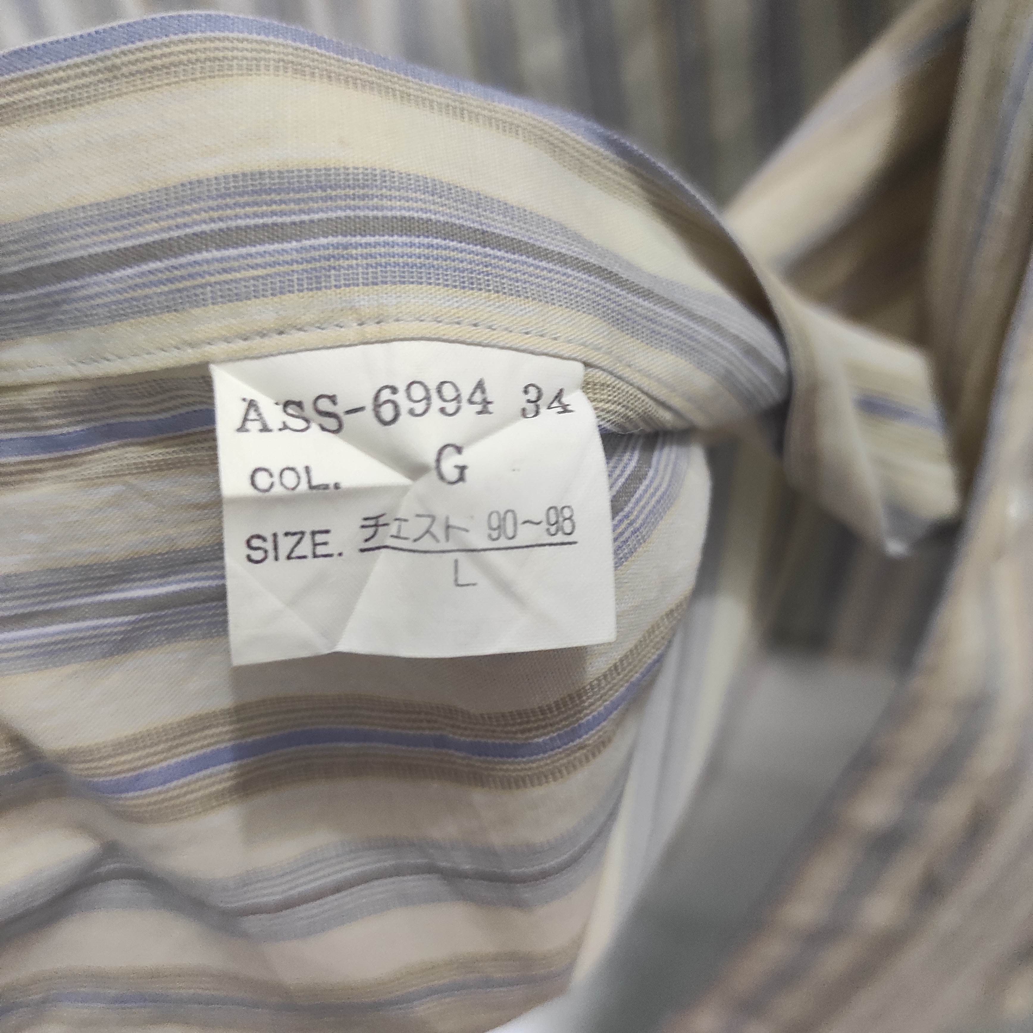 Christian Dior Monsieur Christian Dior Monsieur Stripe Shirt Button Up Size US L / EU 52-54 / 3 - 10 Thumbnail