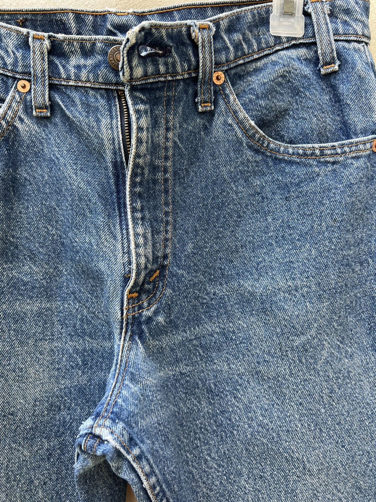 Levi's × Vintage Vintage Early 90s Levi’s 517 Orange Tab Denim Flare Jeans Size US 31 - 11 Thumbnail