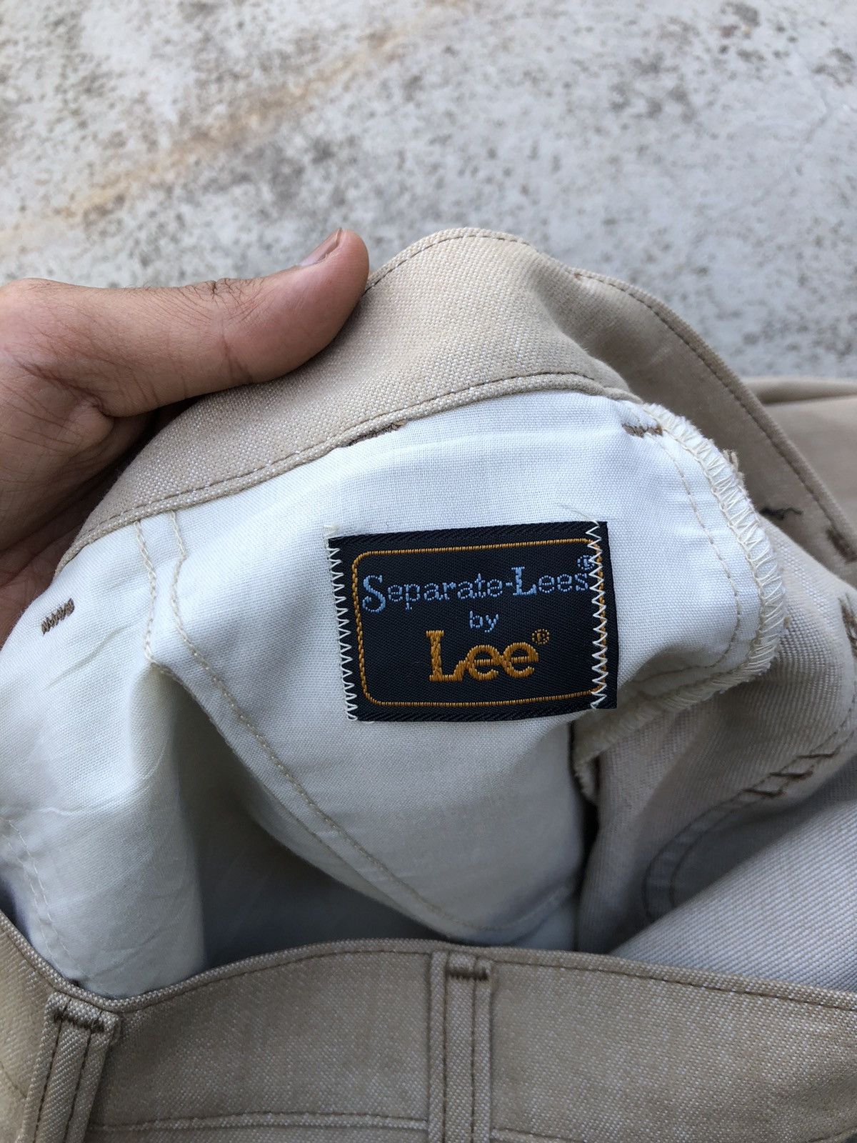 Lee × Vintage FLARED⚡️⚡️70S VINTAGE SEPARATE LEE PANT Size US 32 / EU 48 - 3 Thumbnail