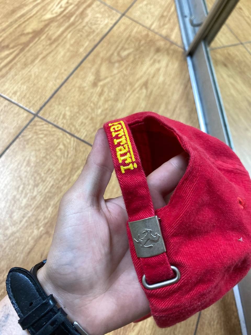 Ferrari Vintage Ferrari Cap Racing Formula 1 Style Size ONE SIZE - 8 Thumbnail