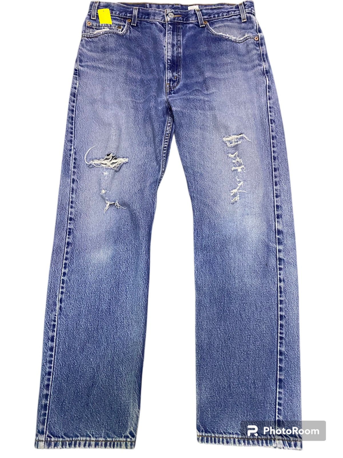 Levi's Vintage Clothing Levi’s 505 vintage distressed Size US 36 / EU 52 - 1 Thumbnail