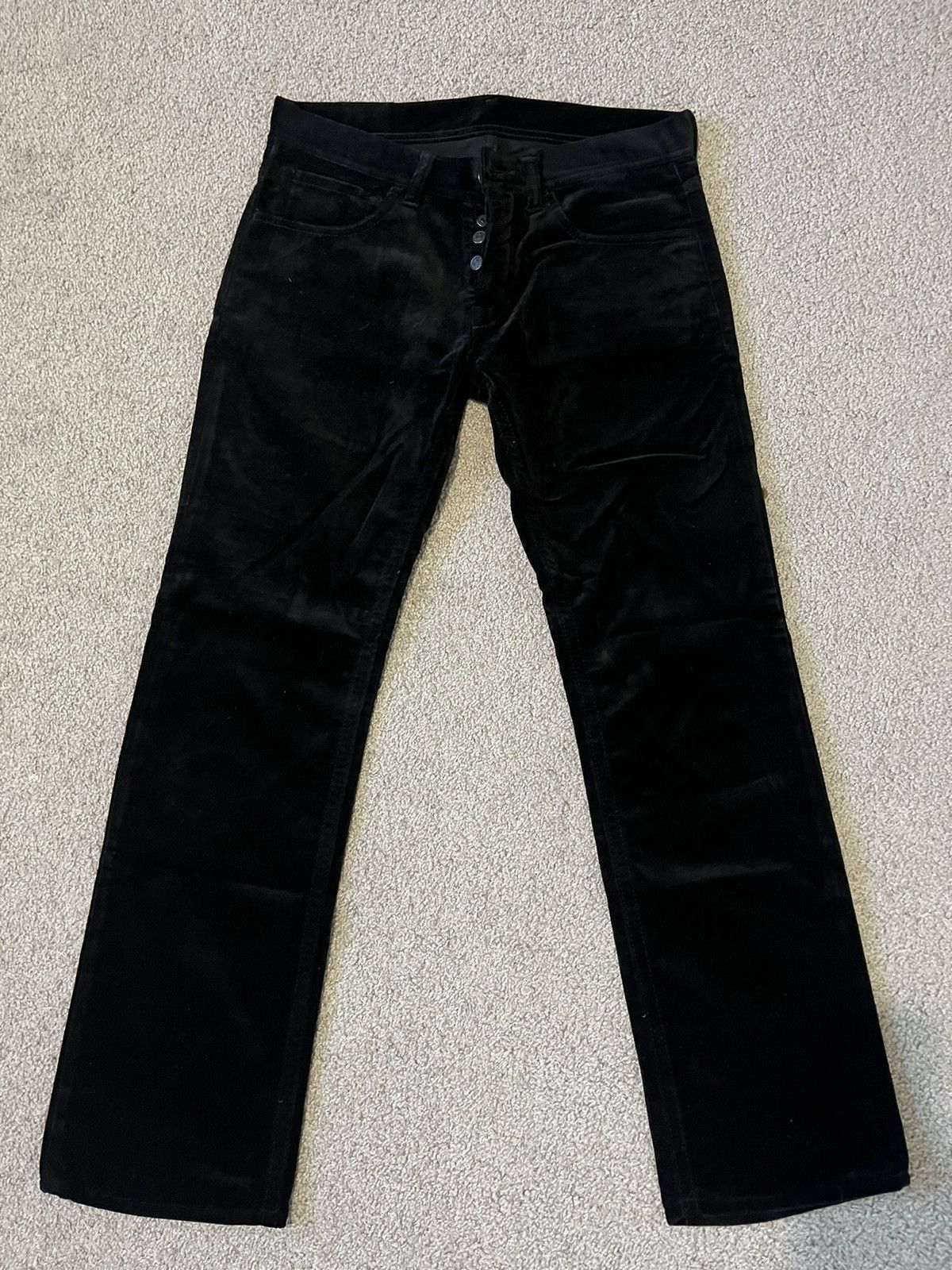 Gucci Gucci Jeans in Black Velvet Size US 28 / EU 44 - 6 Thumbnail