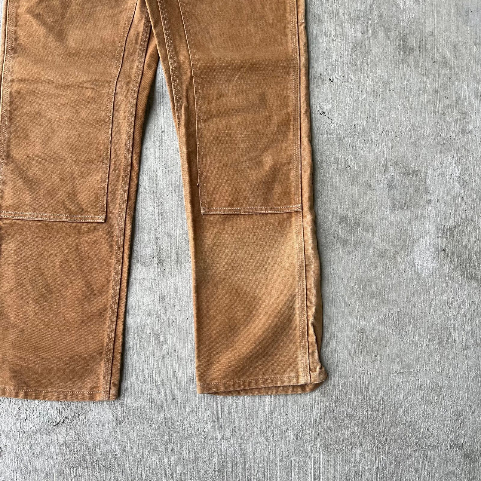 Carhartt × Vintage Carhartt brown double knee work wear carpenter pants Size US 29 - 4 Thumbnail