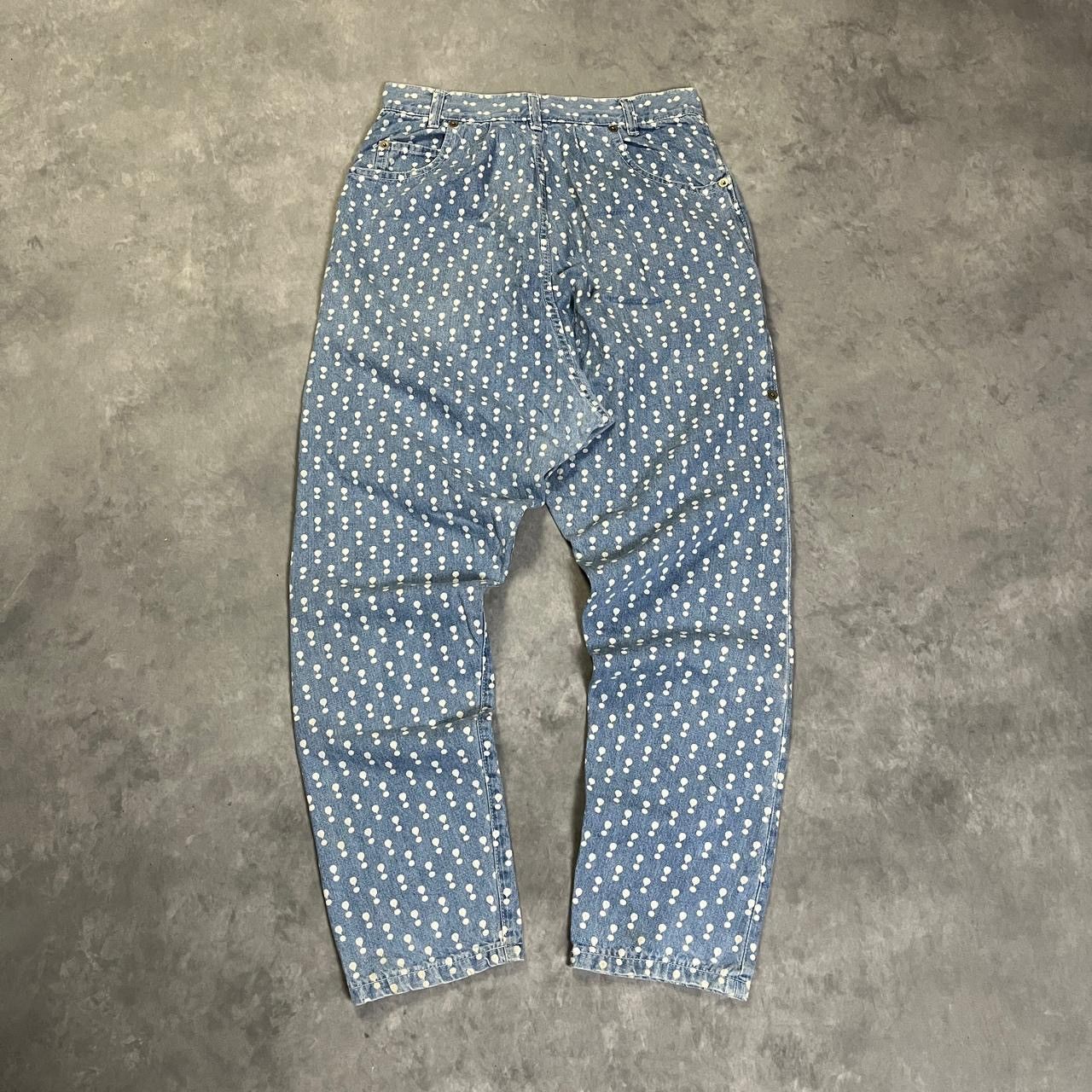 Yohji Yamamoto 2000s Mercibeaucoup Margiela Embroidery Jeans y2k Lgb Ifsix Size US 28 / EU 44 - 2 Thumbnail