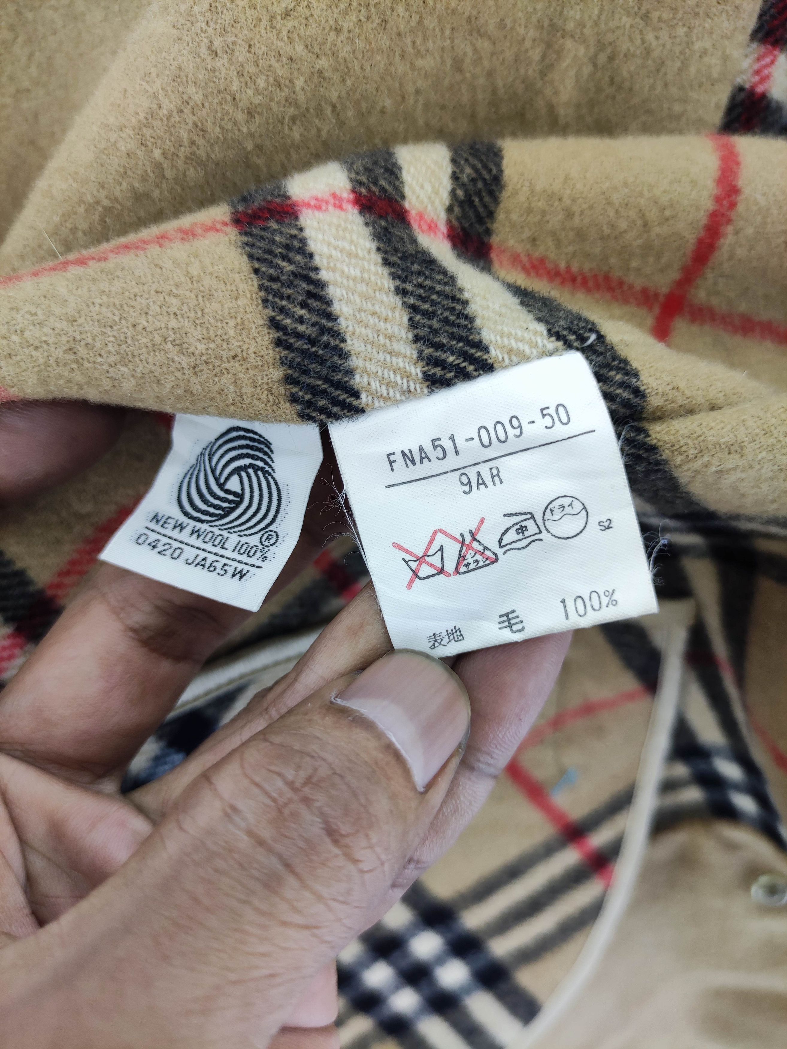 Burberry Vintage Burberrys Wool Nova Check Jacket Size US L / EU 52-54 / 3 - 7 Thumbnail