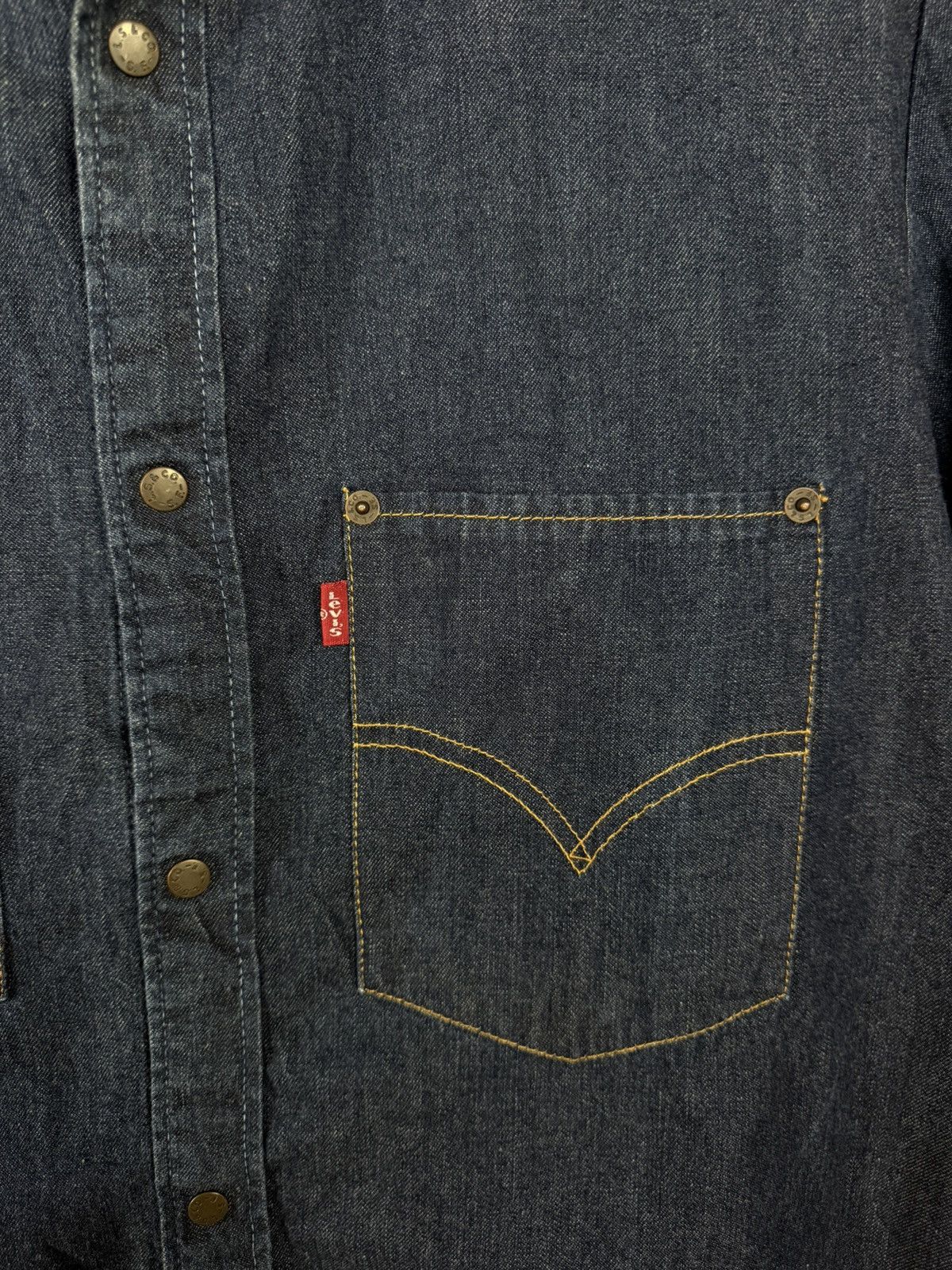 Levi's Levi’s vintage double pocket denim shirt Size US M / EU 48-50 / 2 - 3 Thumbnail