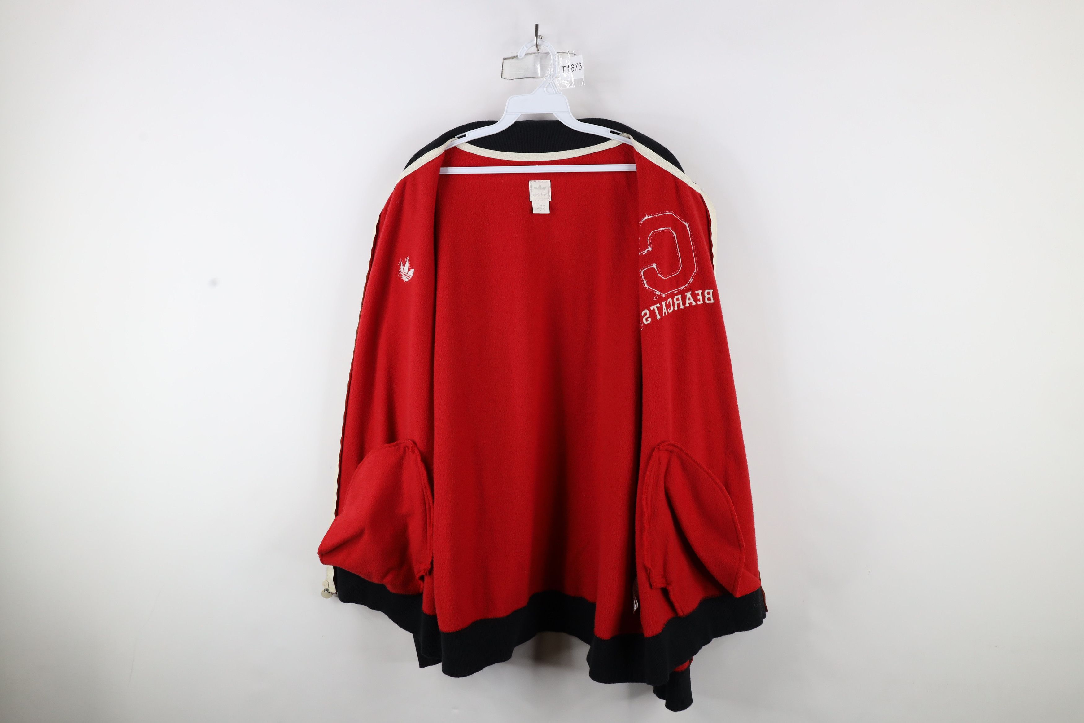 Adidas × Vintage Vintage Adidas Striped University of Cincinnati Track Jacket Size US XL / EU 56 / 4 - 9 Thumbnail