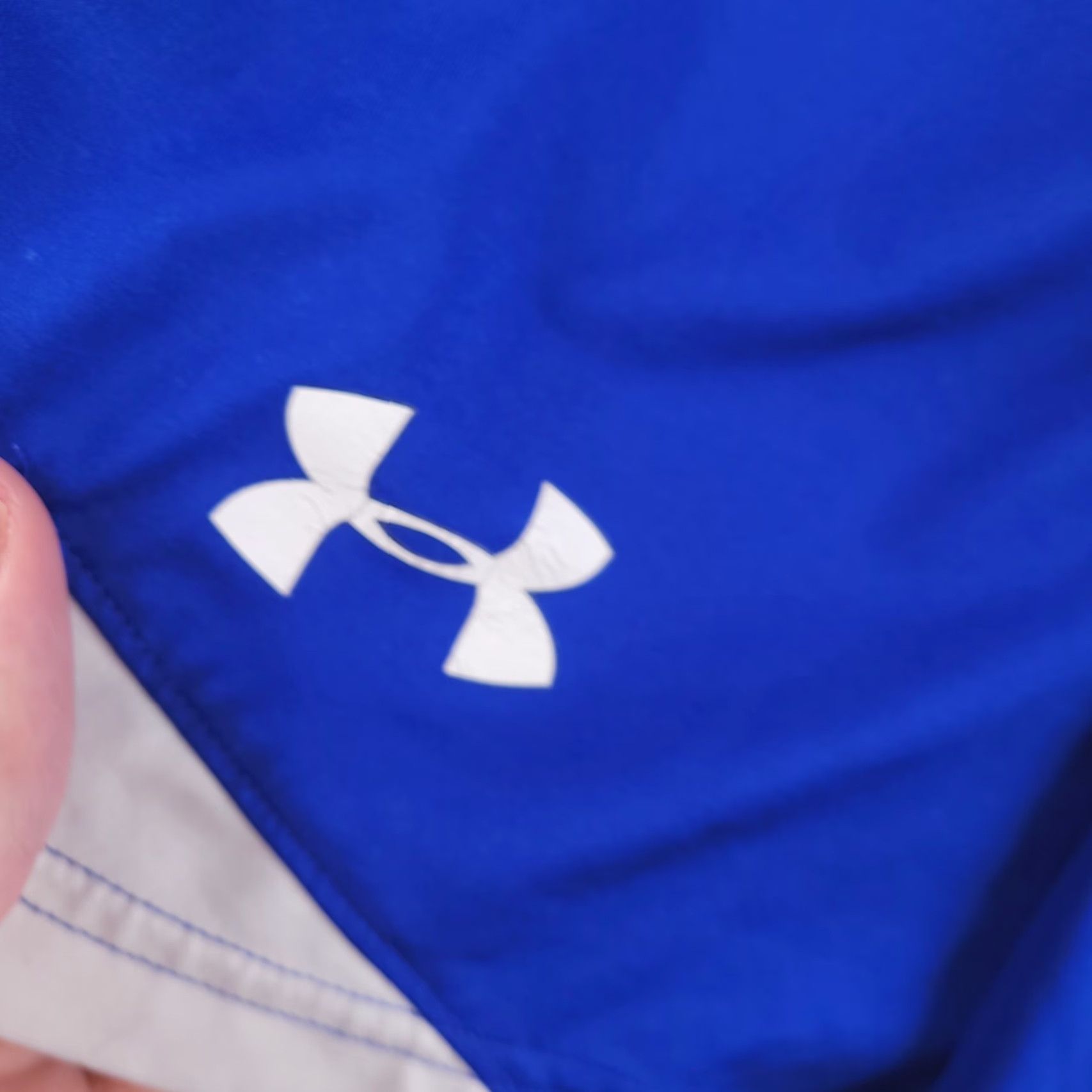 Under Armour Under Armour Shorts Mens Medium Blue Basketball NO POCKETS Size US 31 - 3 Thumbnail