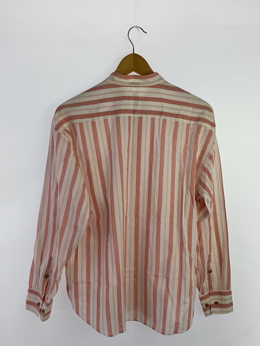 Visvim Pink Cotton Stripe Long Sleeve Shirt Size US S / EU 44-46 / 1 - 2 Thumbnail