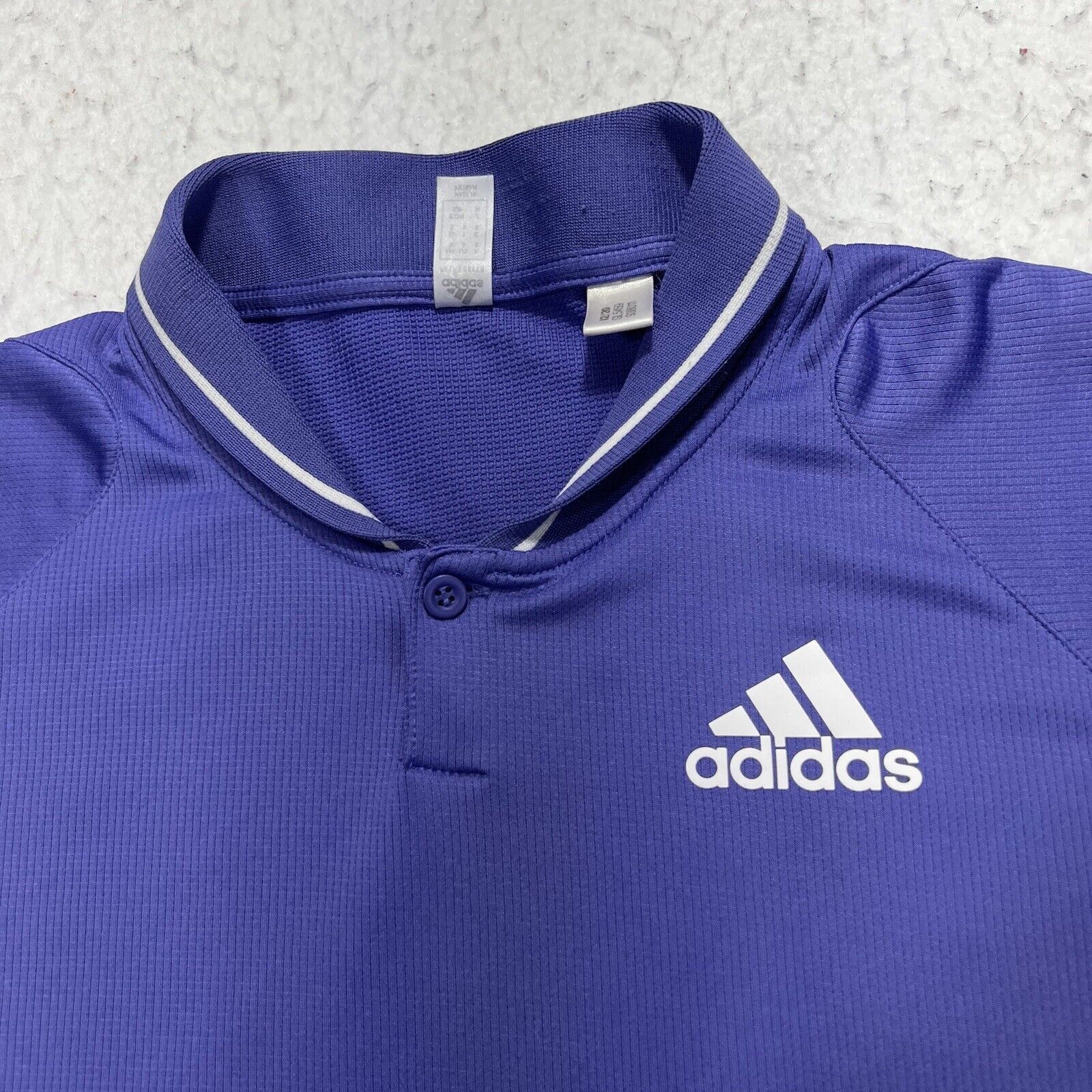 Adidas Adidas Small PrimeGreen AeroReady Purple Athletic Polo Size US S / EU 44-46 / 1 - 2 Thumbnail