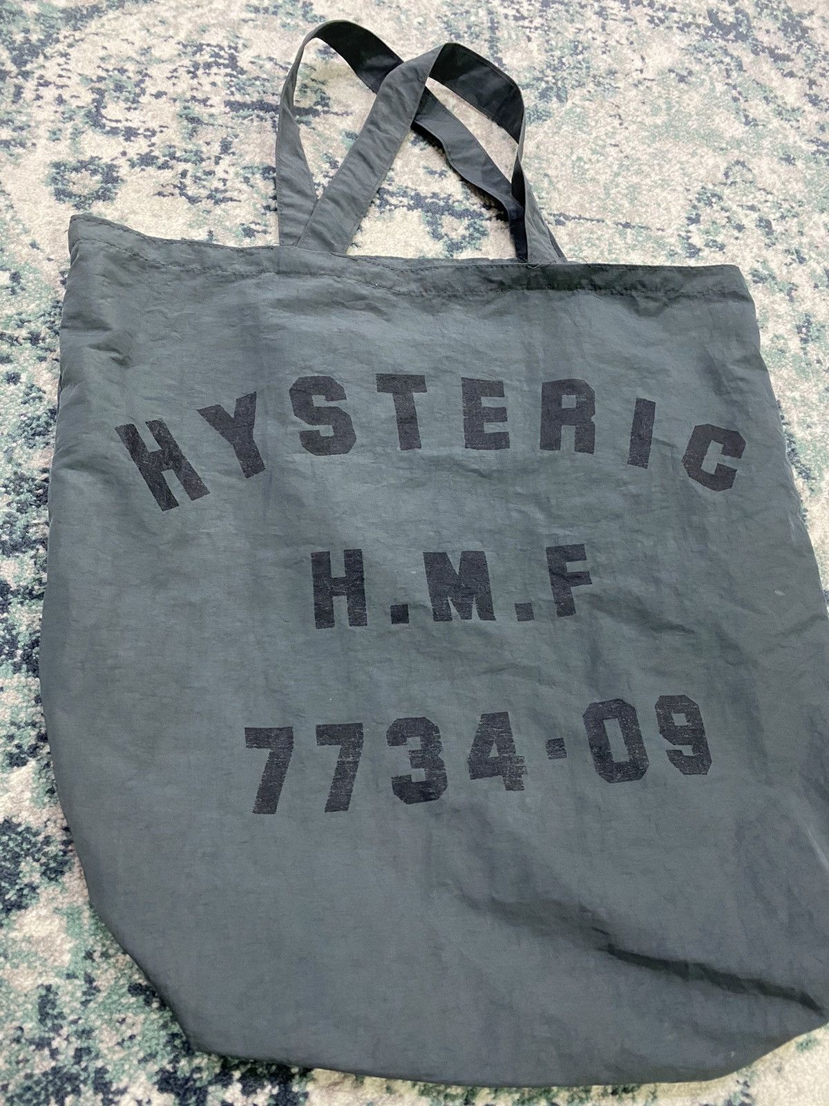 Hysteric Glamour Hysteric Glamour H.M.F 7734-09 Nylon Tote Bag Size ONE SIZE - 4 Thumbnail