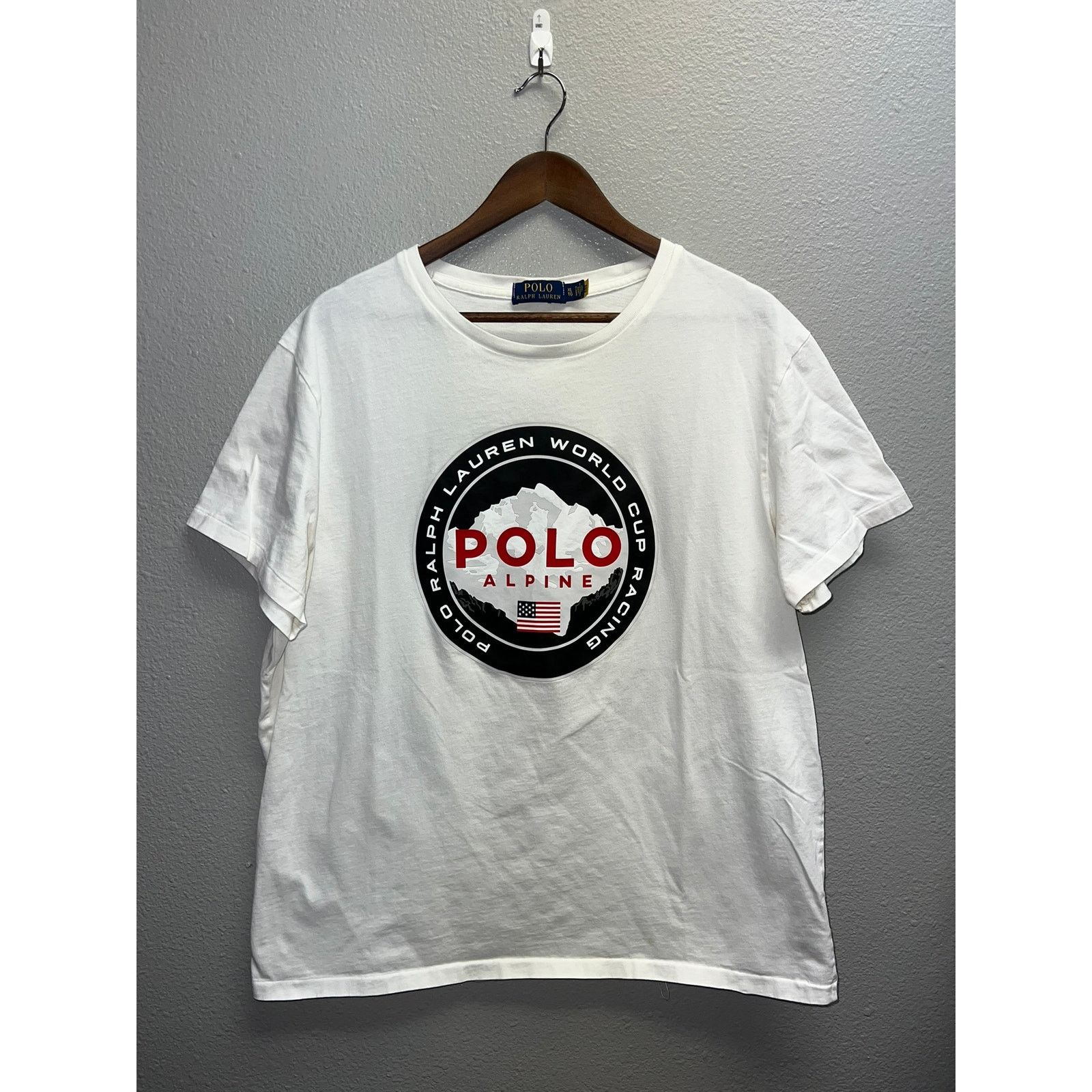 Polo Ralph Lauren Polo Ralph Lauren Shirt World Cup Racing Alpine Cup Tee XL Size US XL / EU 56 / 4 - 1 Thumbnail