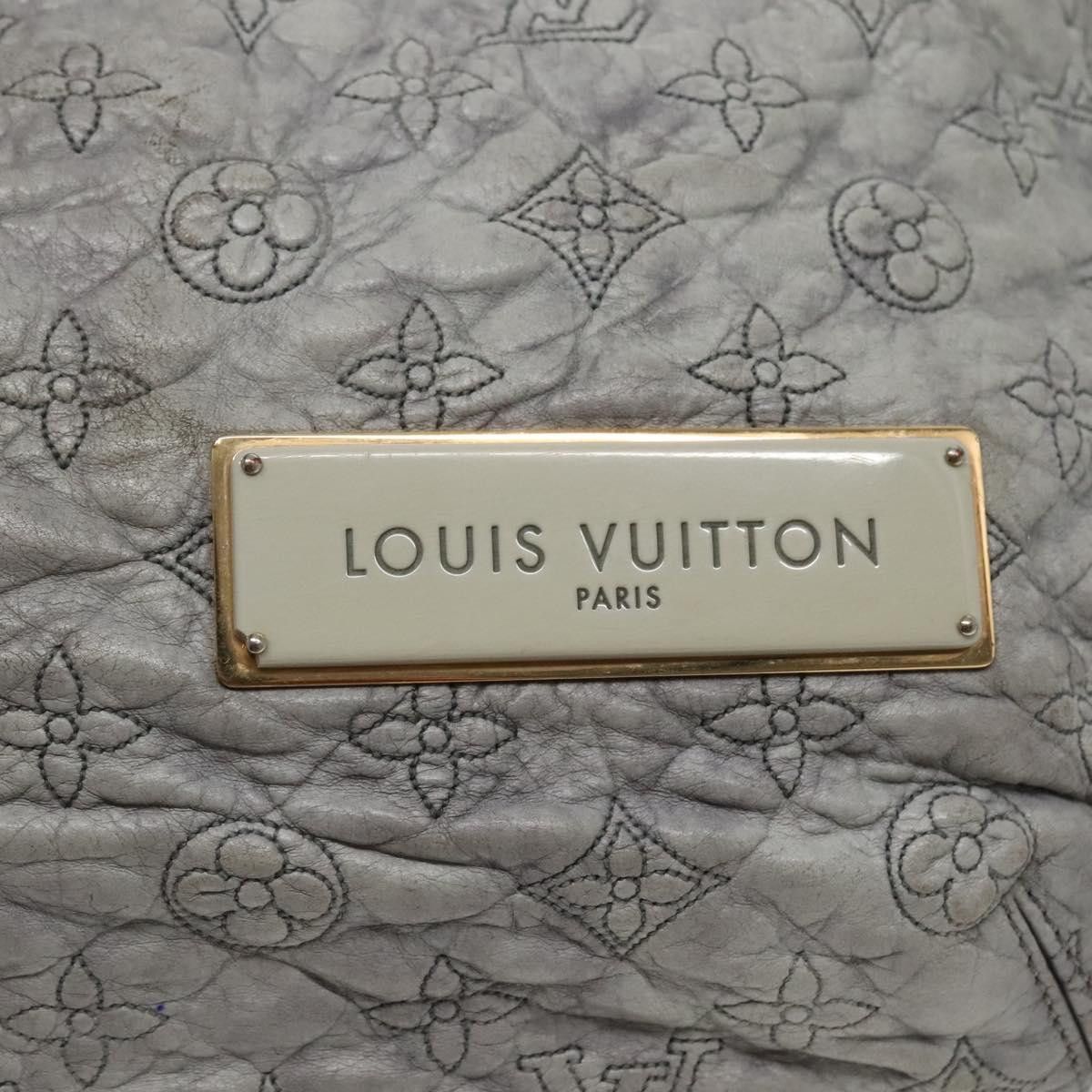 Louis Vuitton LOUIS VUITTON Monogram Orump Nimbus PM Tote Bag Gray Size ONE SIZE - 14 Thumbnail