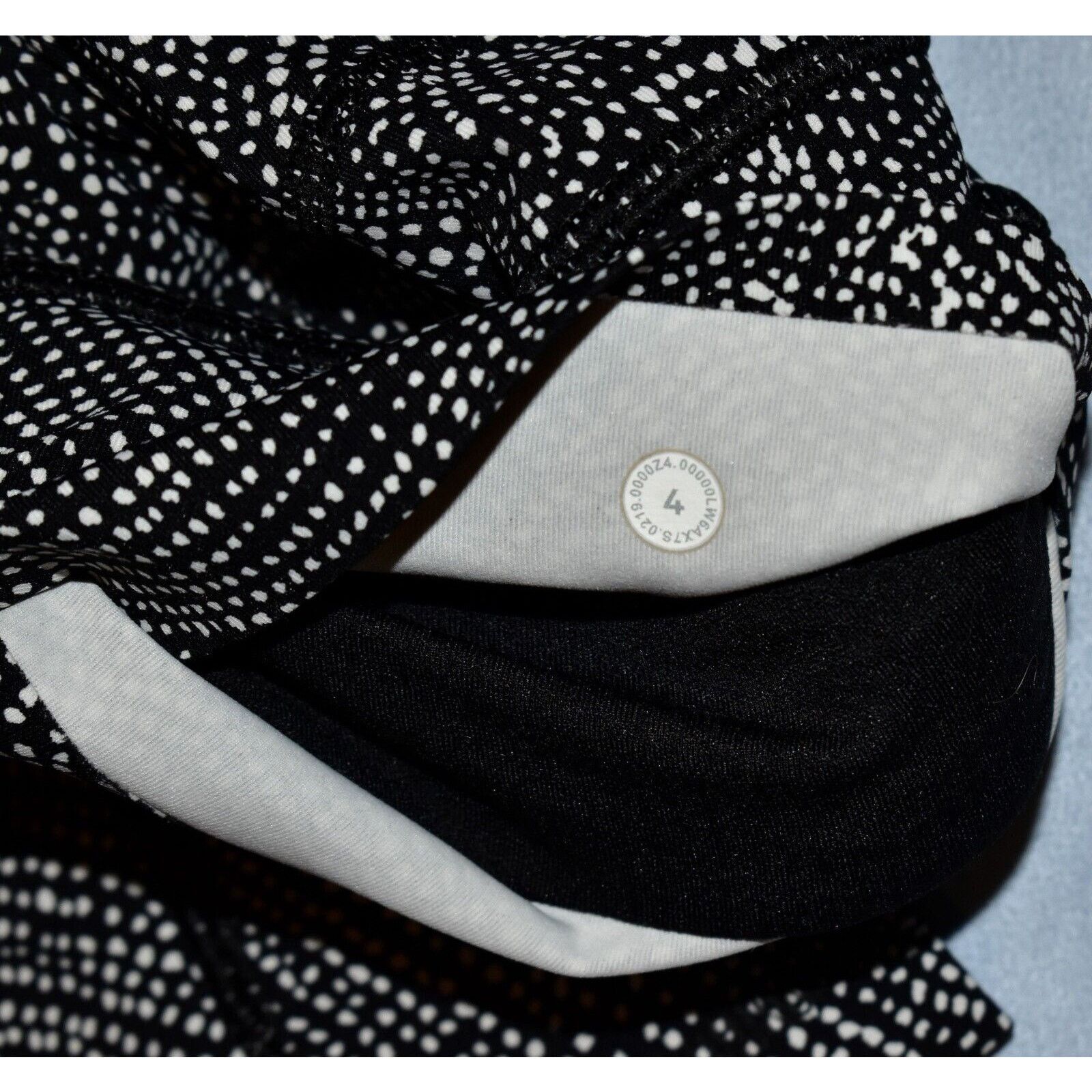 Lululemon LULULEMON AHTLETICA Black White Dot Printed Pockets Pants 4 Size 26" / US 2 / IT 38 - 5 Thumbnail