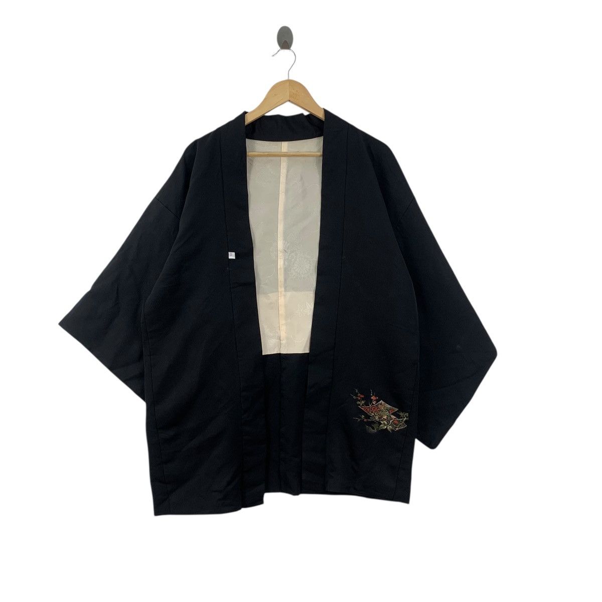 Vintage Vintage 70s KIMONO JAPAN ARTWORK Traditional Geisha Robe Size XXL / US 16-18 / IT 52-54 - 1 Thumbnail