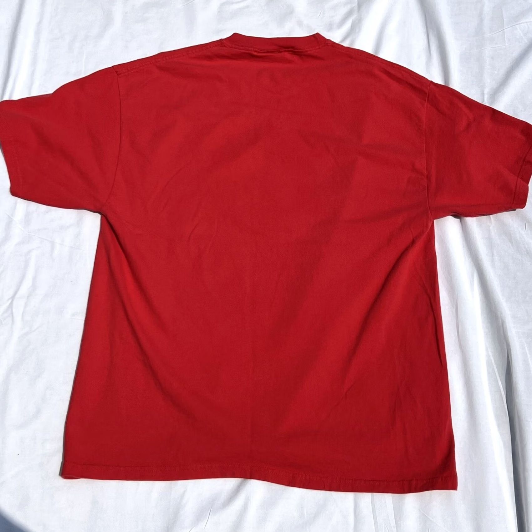 Disney VINTAGE Mickey Mouse Disney T-Shirt Red 2002 Flag 4th of July L Mens Size US L / EU 52-54 / 3 - 6 Thumbnail